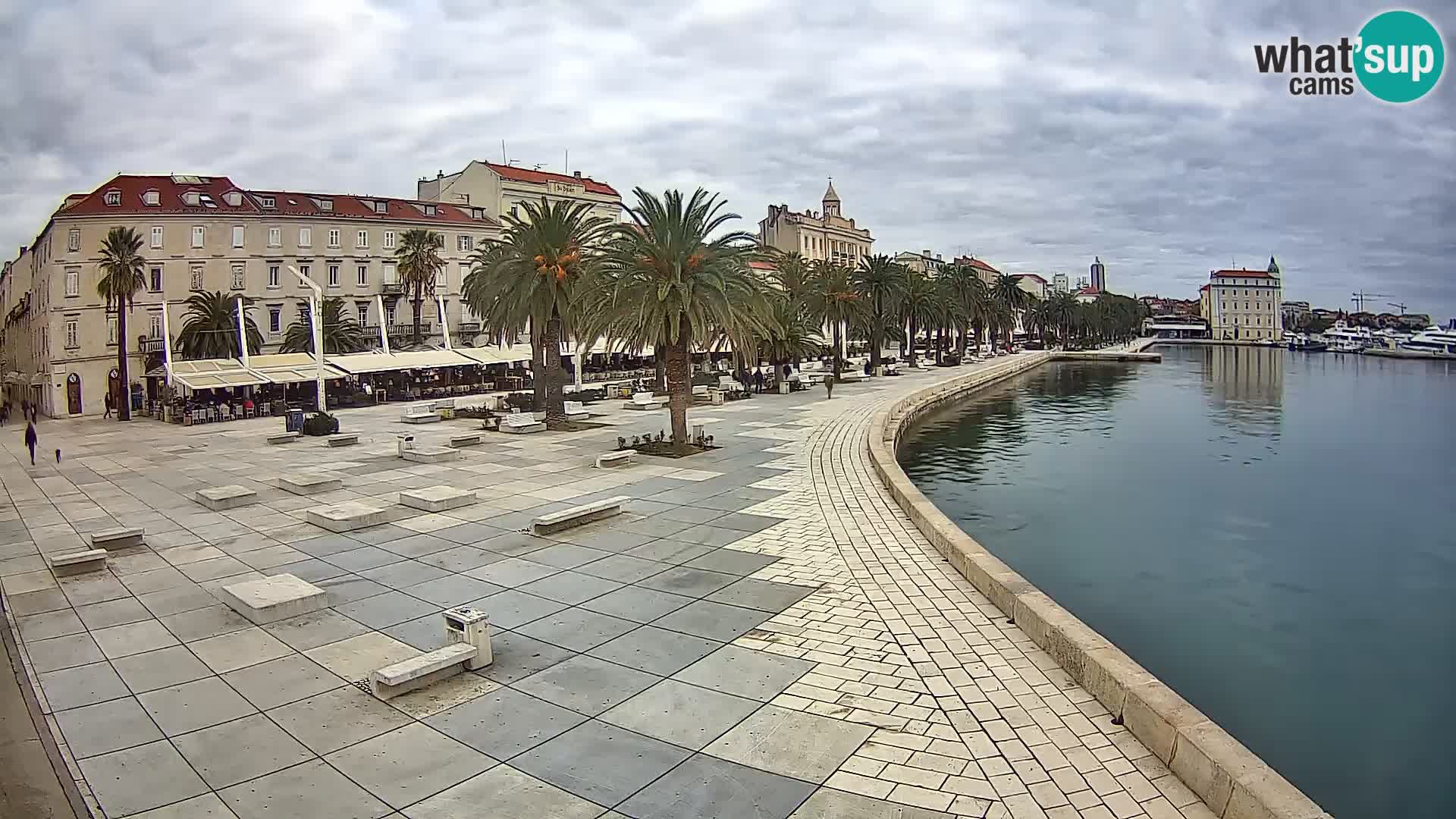 Webcam Split Riva – Prokurative | Trg Republike