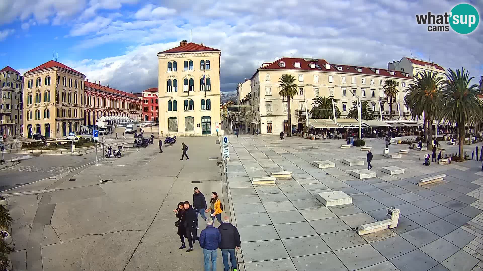 Webcam Spalato Riva – Prokurative | Piazza della Republika