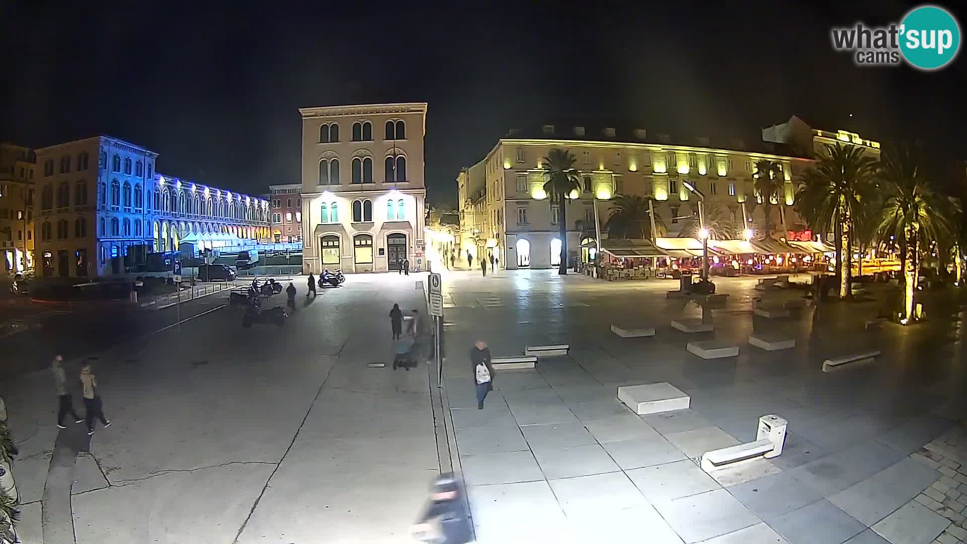 Webcam Spalato Riva – Prokurative | Piazza della Republika