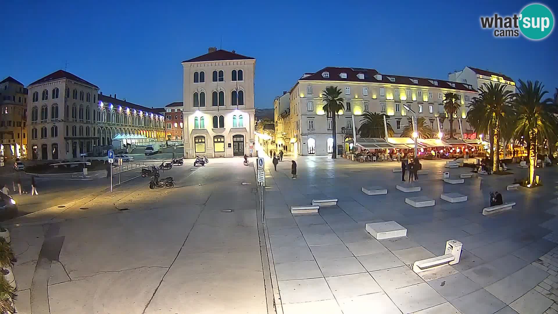 Webcam Spalato Riva – Prokurative | Piazza della Republika