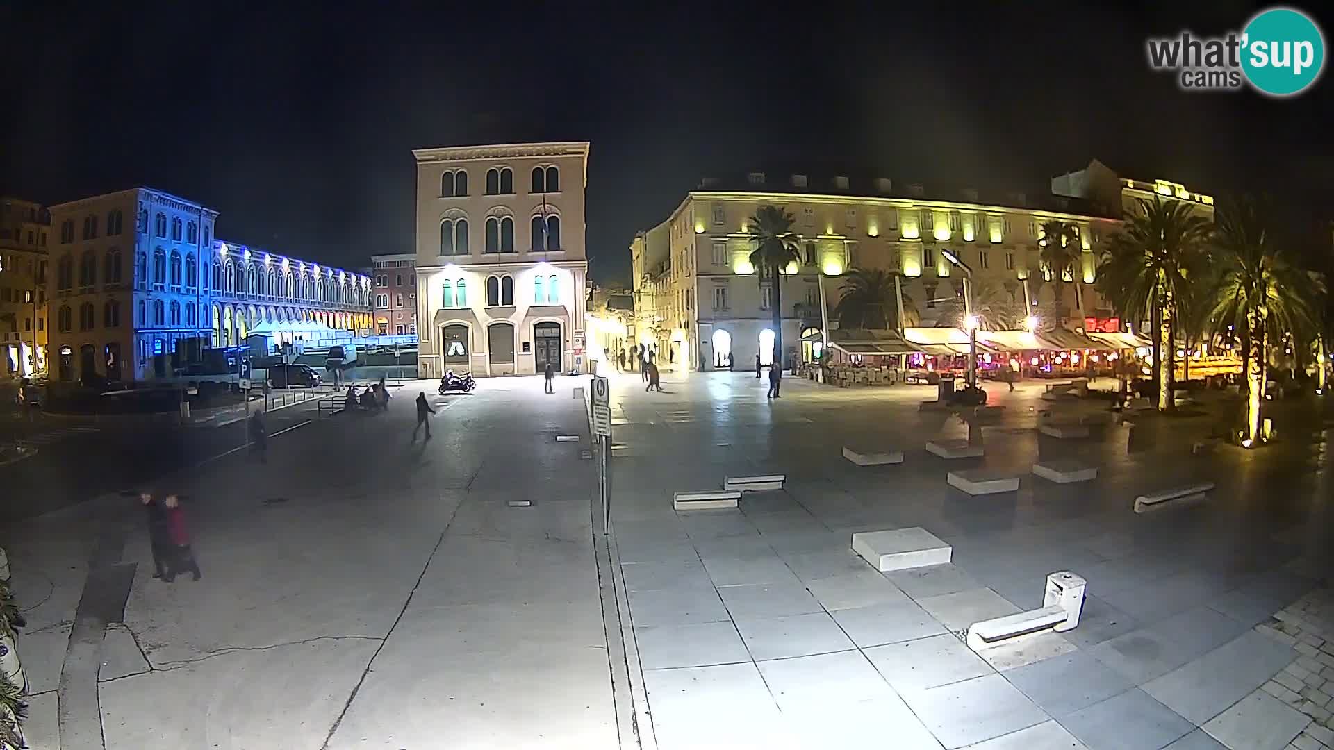 Webcam Split Riva – Prokurative | Trg Republike