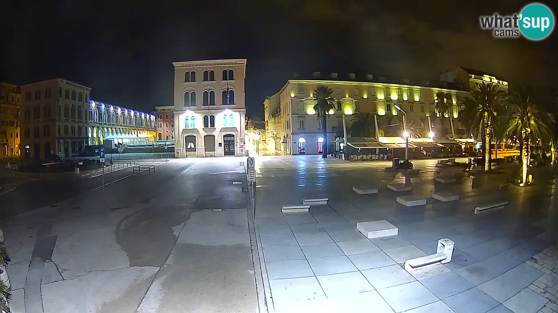 Webcam Spalato Riva – Prokurative | Piazza della Republika