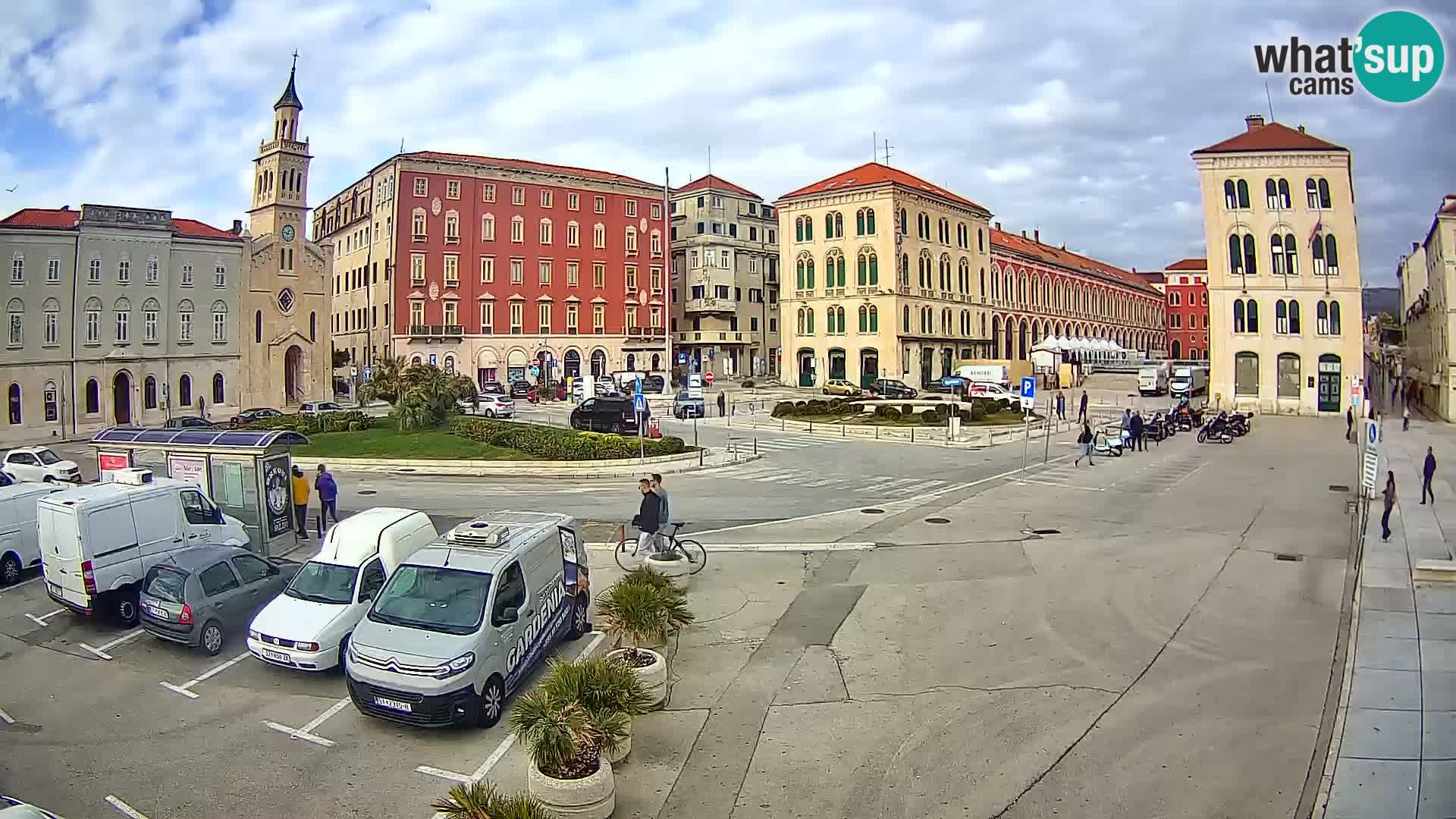 Webcam Spalato Riva – Prokurative | Piazza della Republika