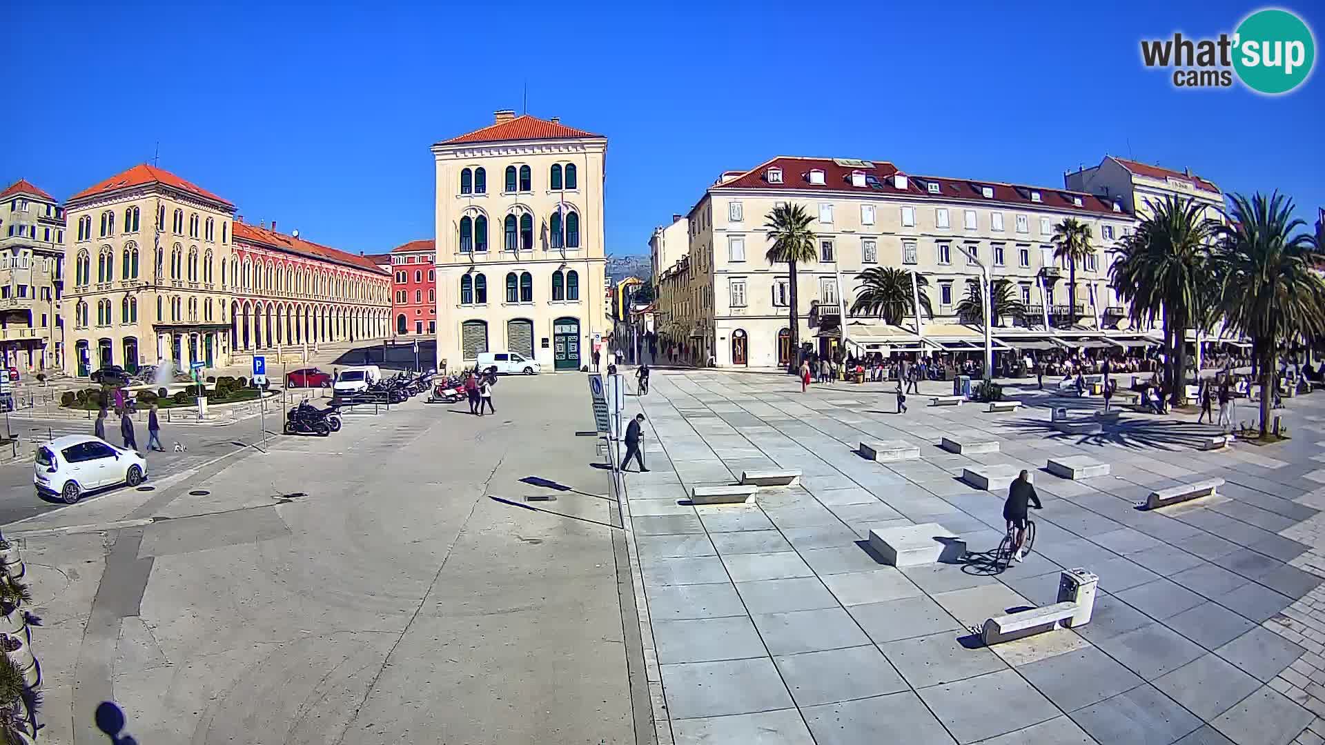 Webcam Split Riva – Prokurative | Trg Republike