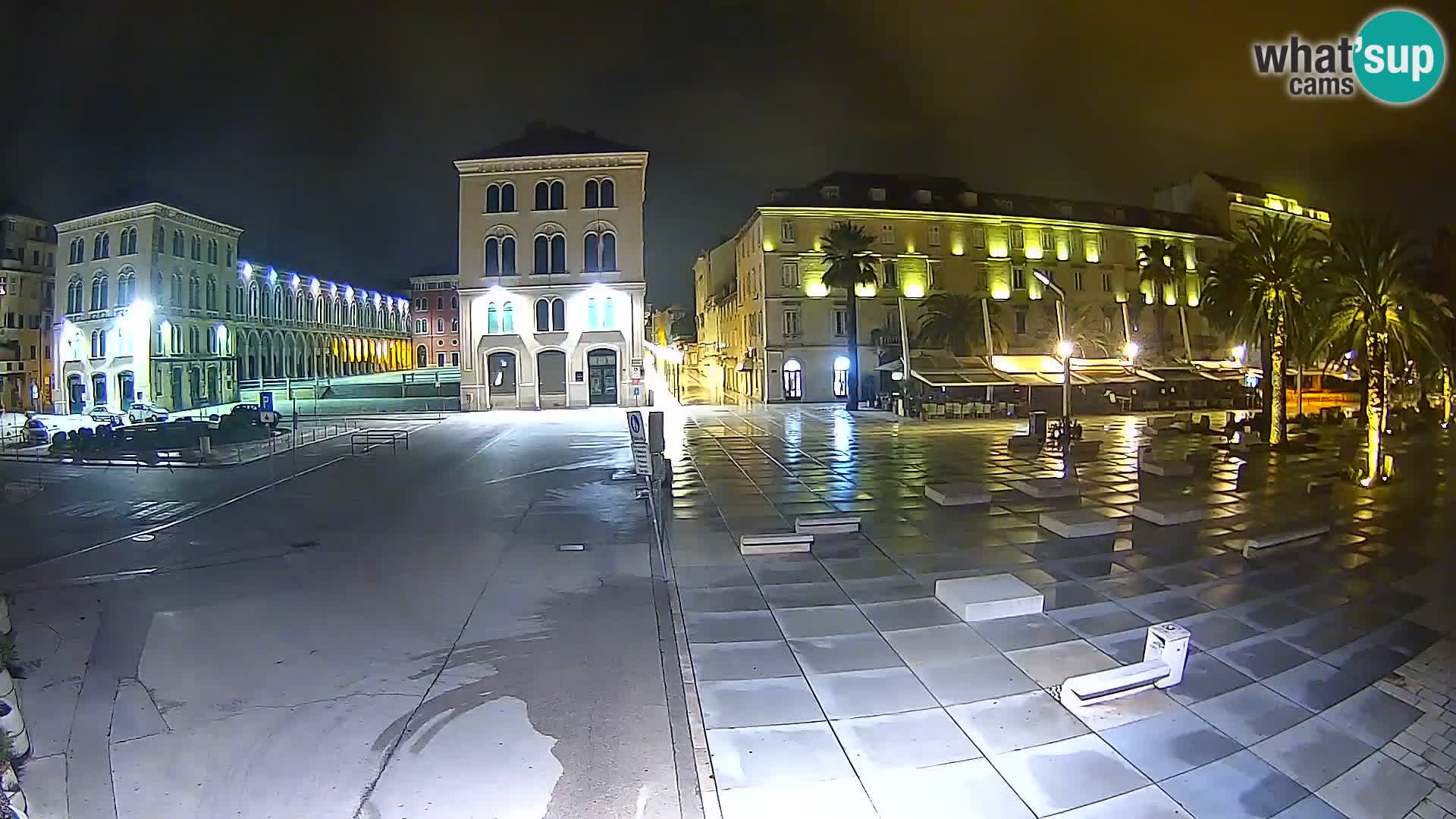 Webcam Spalato Riva – Prokurative | Piazza della Republika