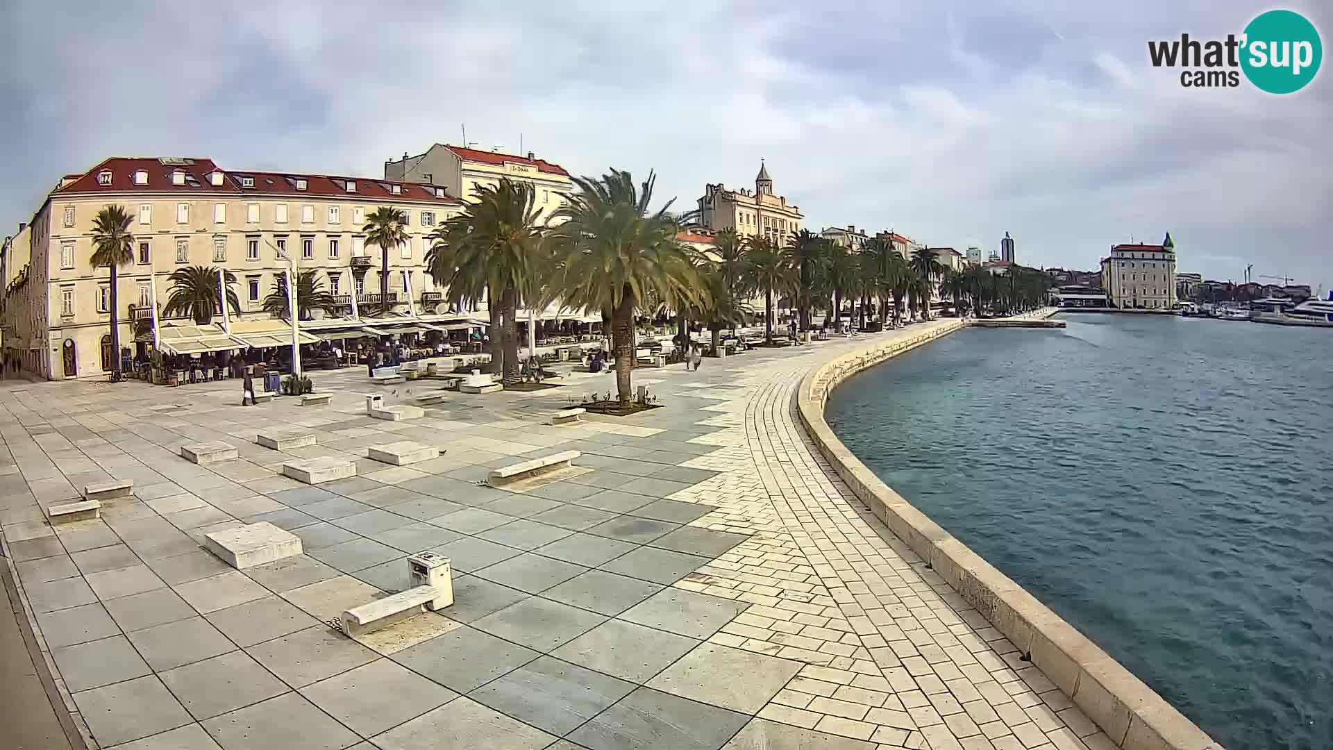 Webcam Split Riva – Prokurative | Trg Republike