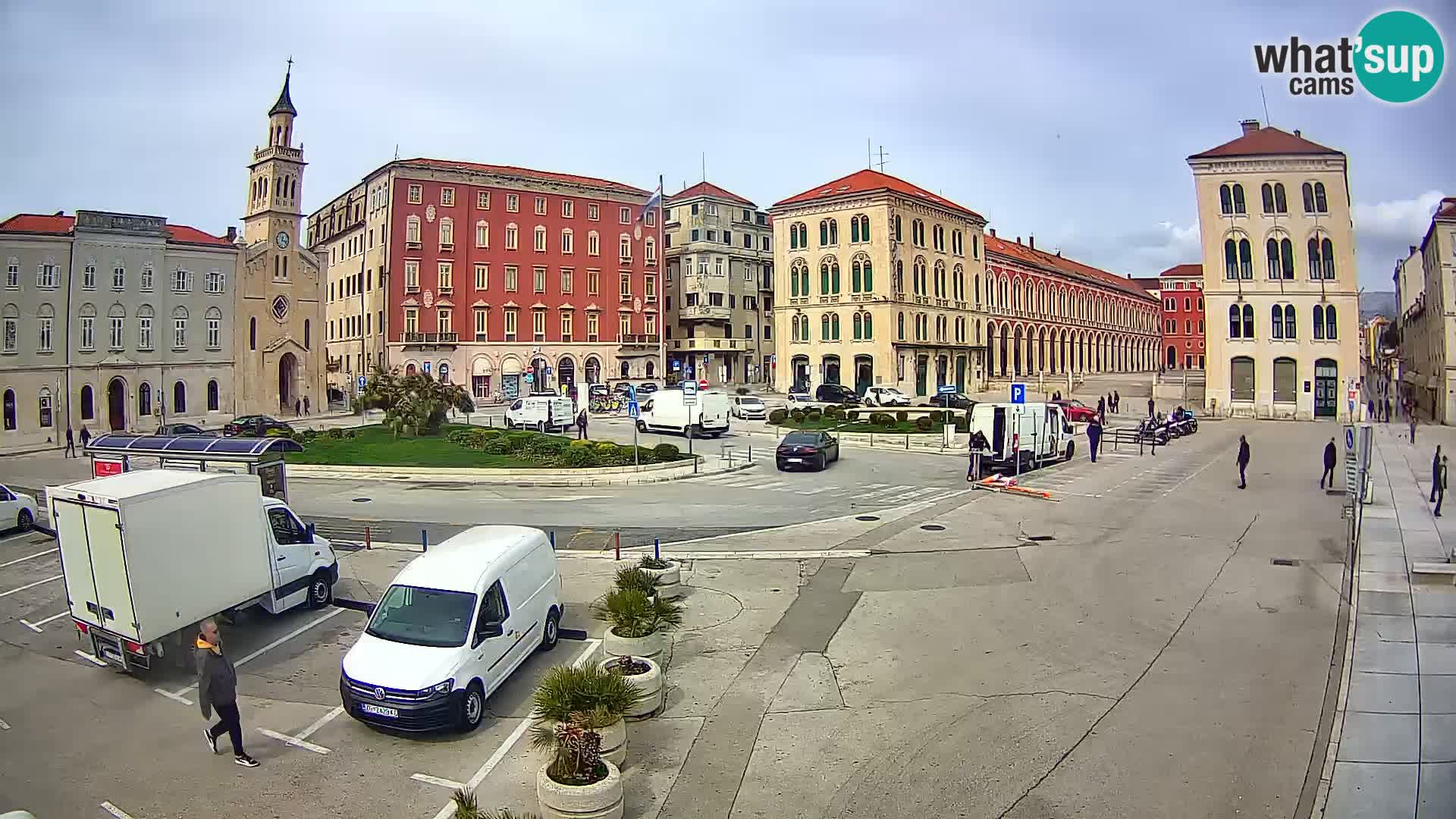 Webcam Split Riva – Prokurative | Trg Republike