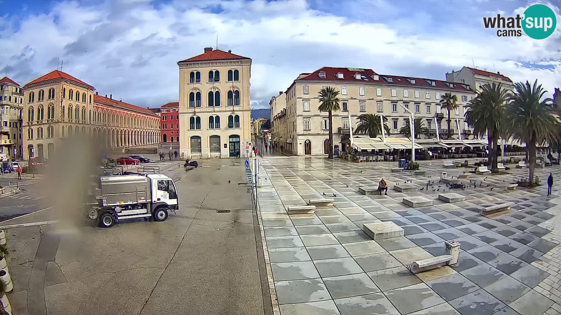 Webcam Split Riva – Prokurative | Trg Republike