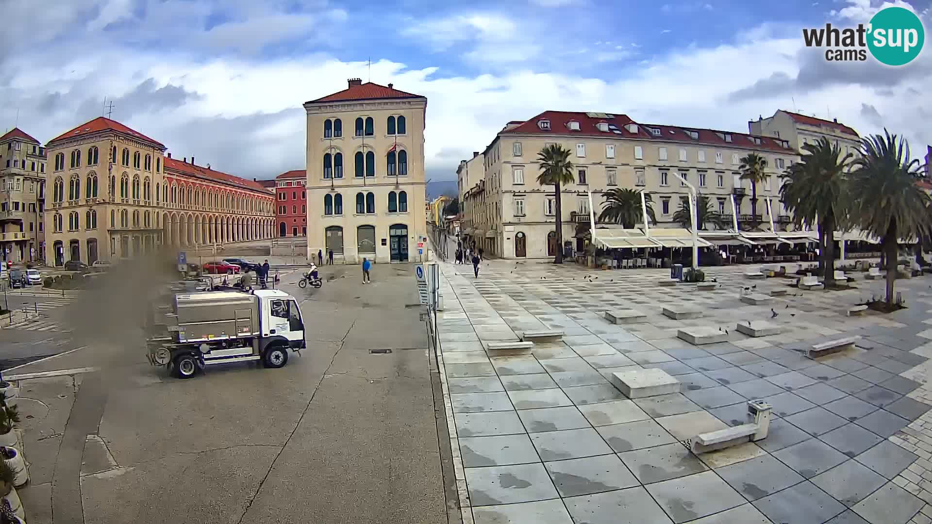 Webcam Split Riva – Prokurative | Trg Republike