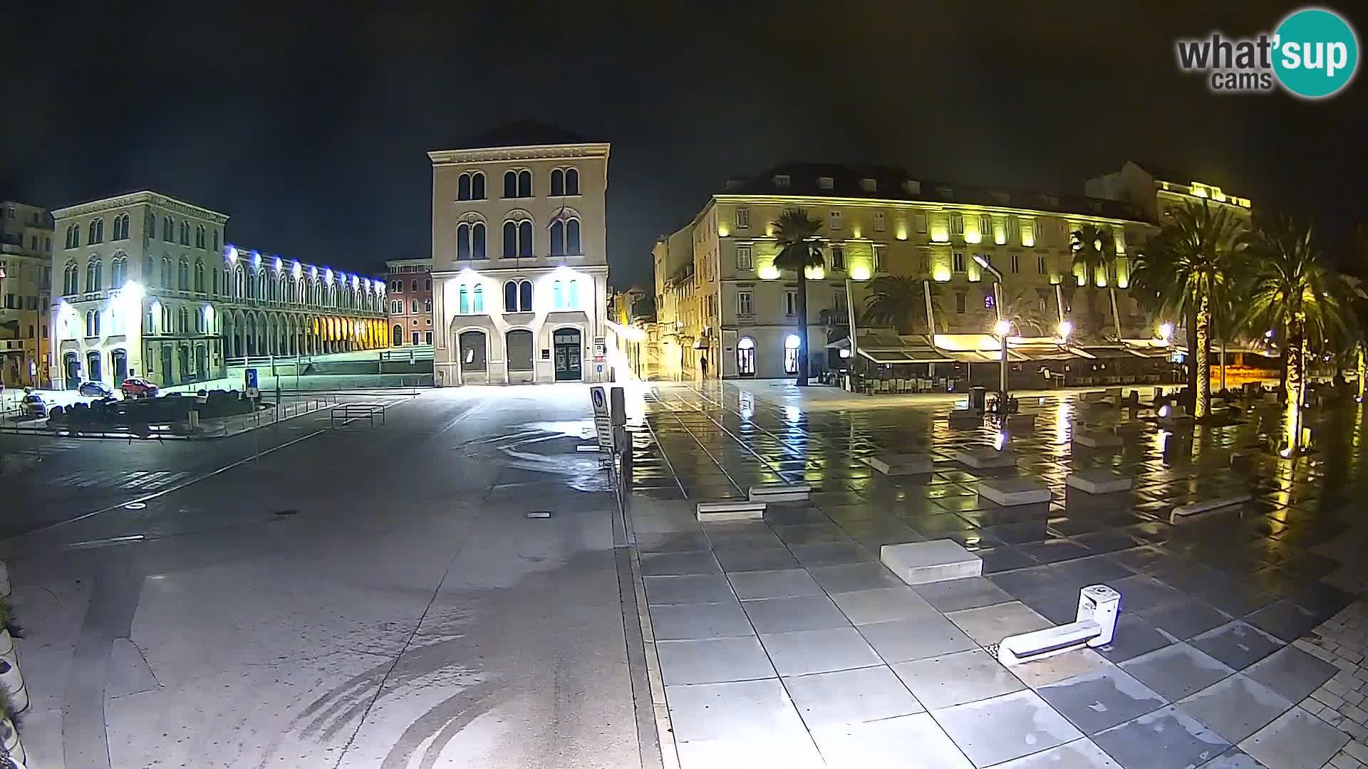 Webcam Split Riva – Prokurative | Trg Republike