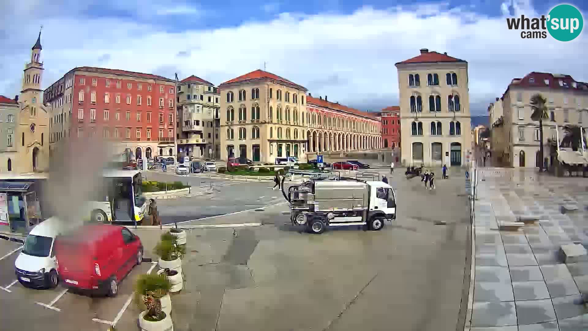 Webcam Split Riva – Prokurative | Trg Republike