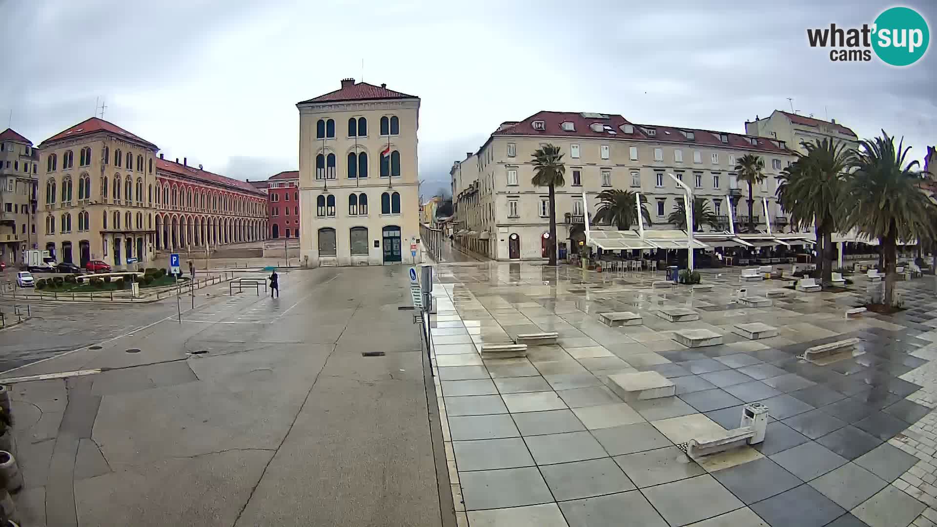 Webcam Spalato Riva – Prokurative | Piazza della Republika