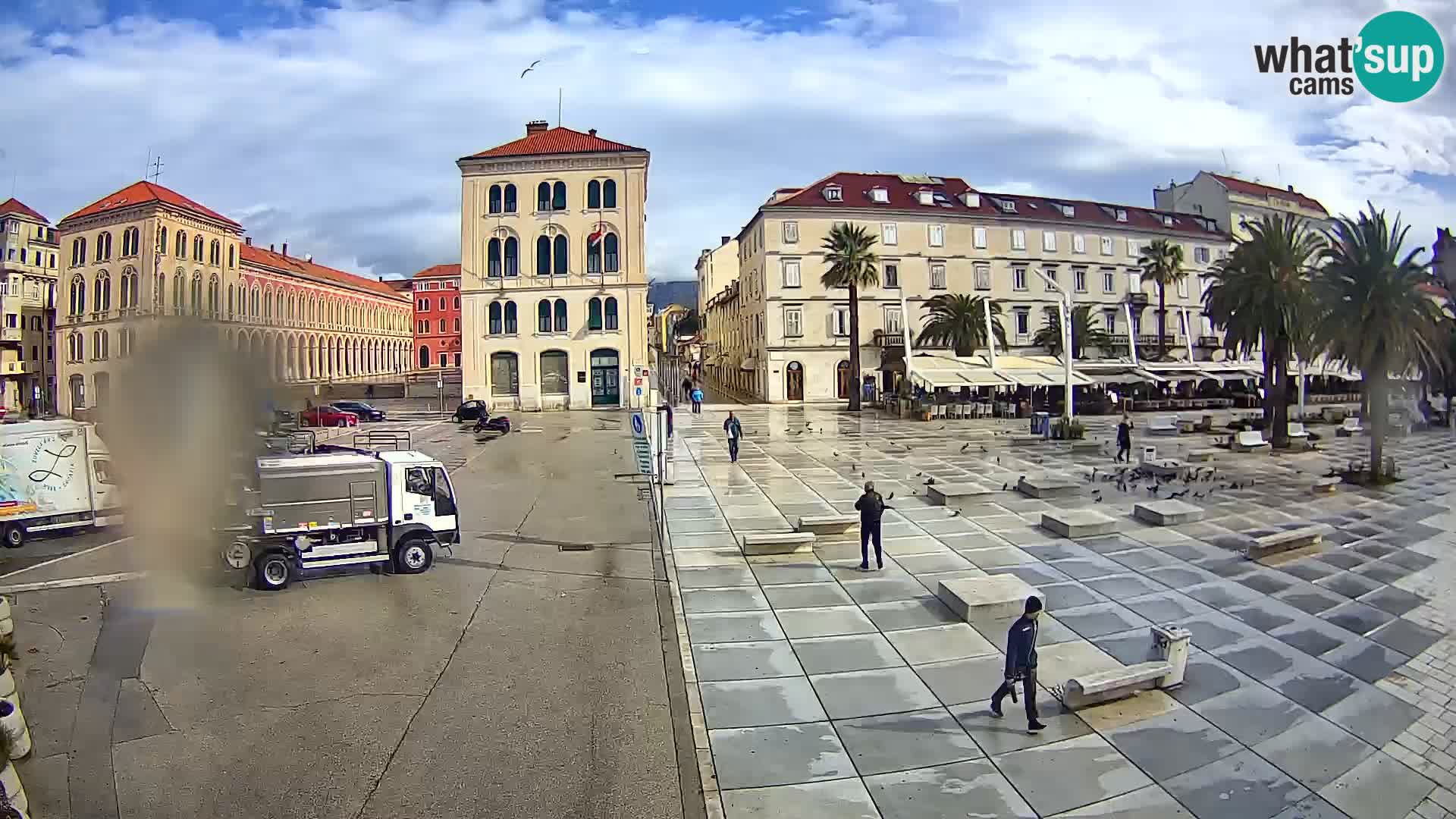 Webcam Split Riva – Prokurative | Trg Republike