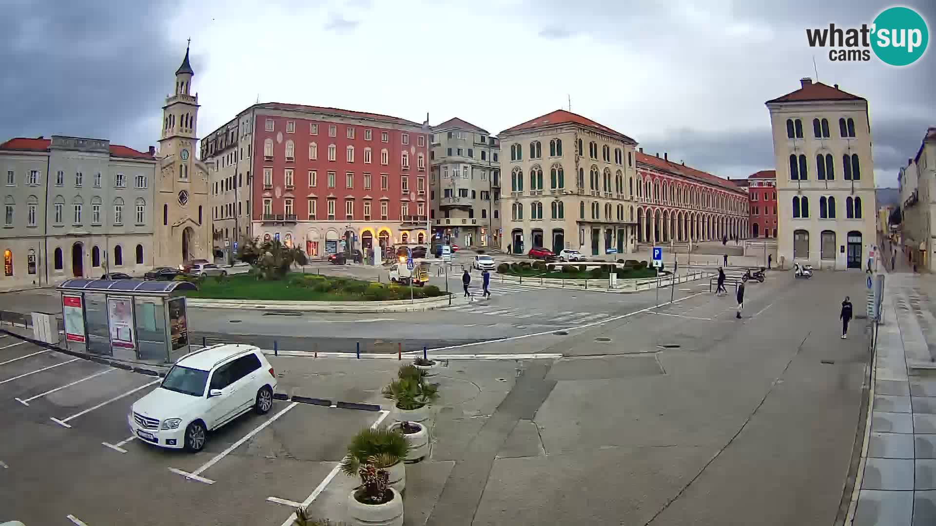 Webcam Spalato Riva – Prokurative | Piazza della Republika