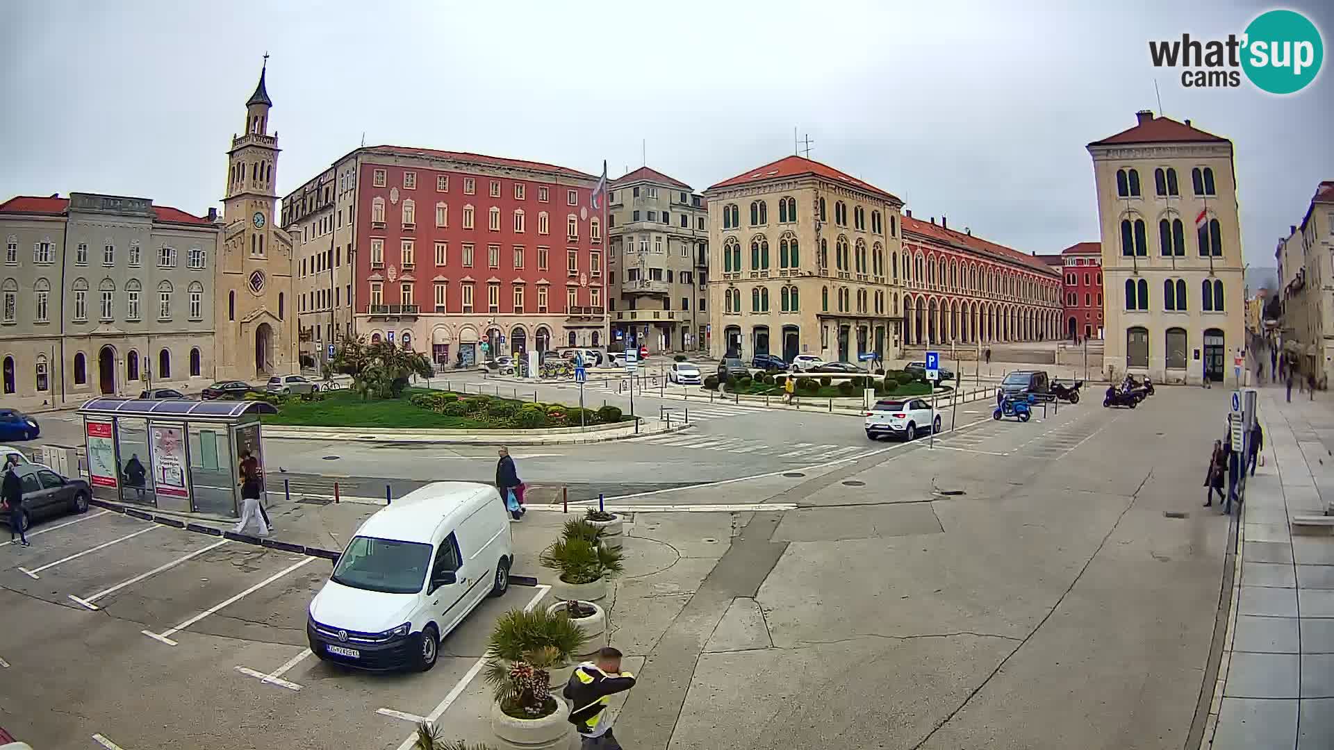 Webcam Split Riva – Prokurative | Trg Republike