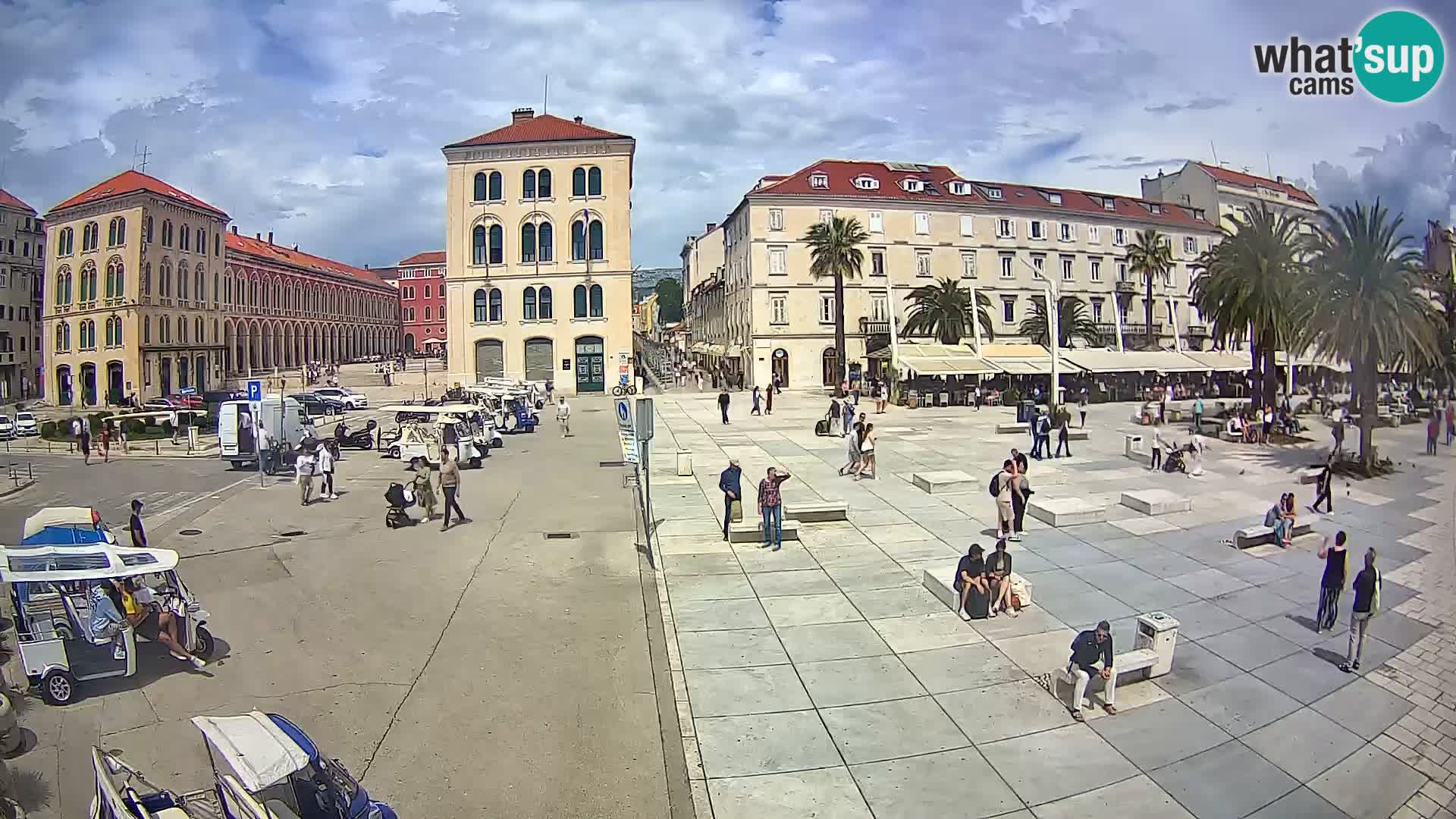 Webcam Spalato Riva – Prokurative | Piazza della Republika