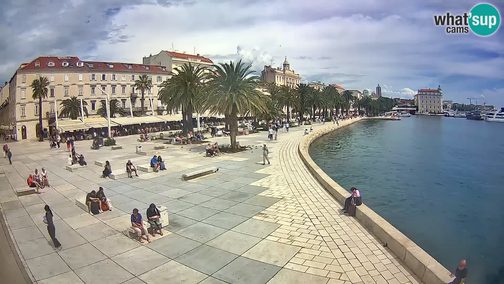 Webcam Spalato Riva – Prokurative | Piazza della Republika