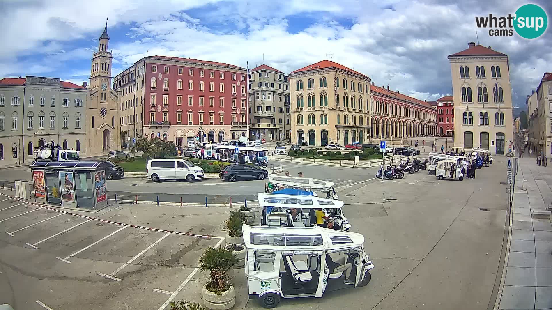 Live kamera Split Riva – Prokurative | Trg Republike
