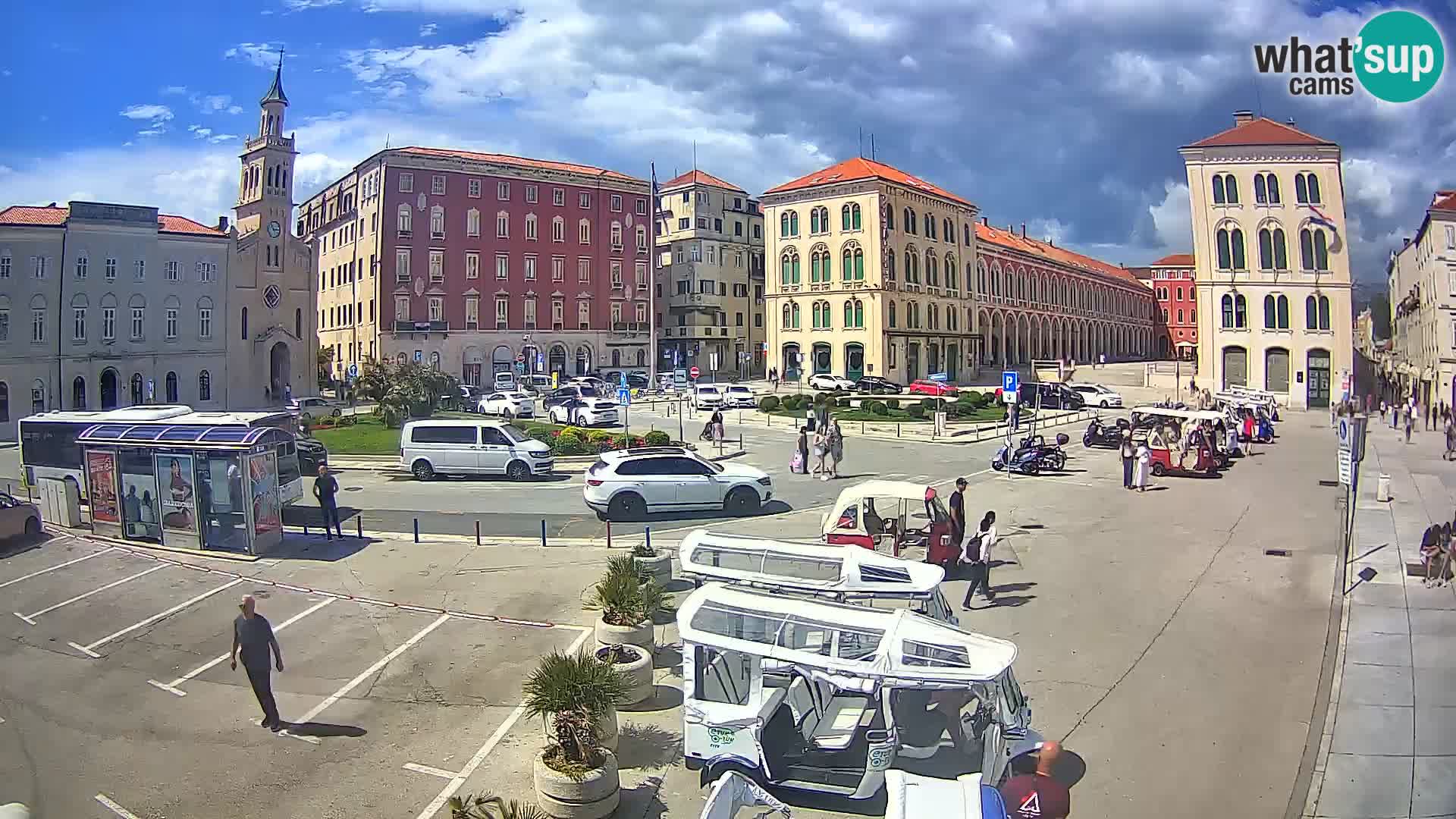Webcam Split Riva – Prokurative | Trg Republike