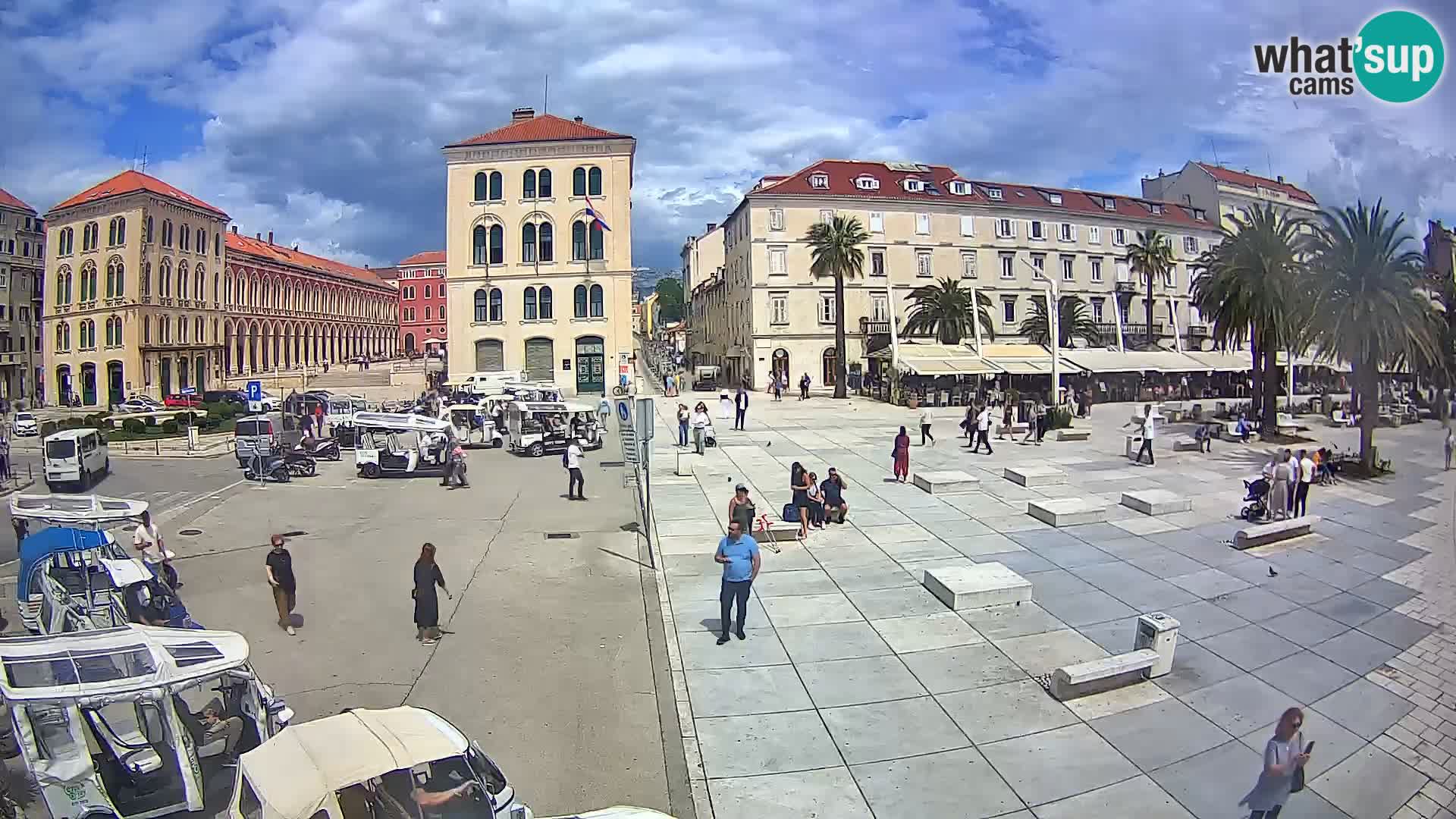 Webcam Split Riva – Prokurative | Plaza de la República