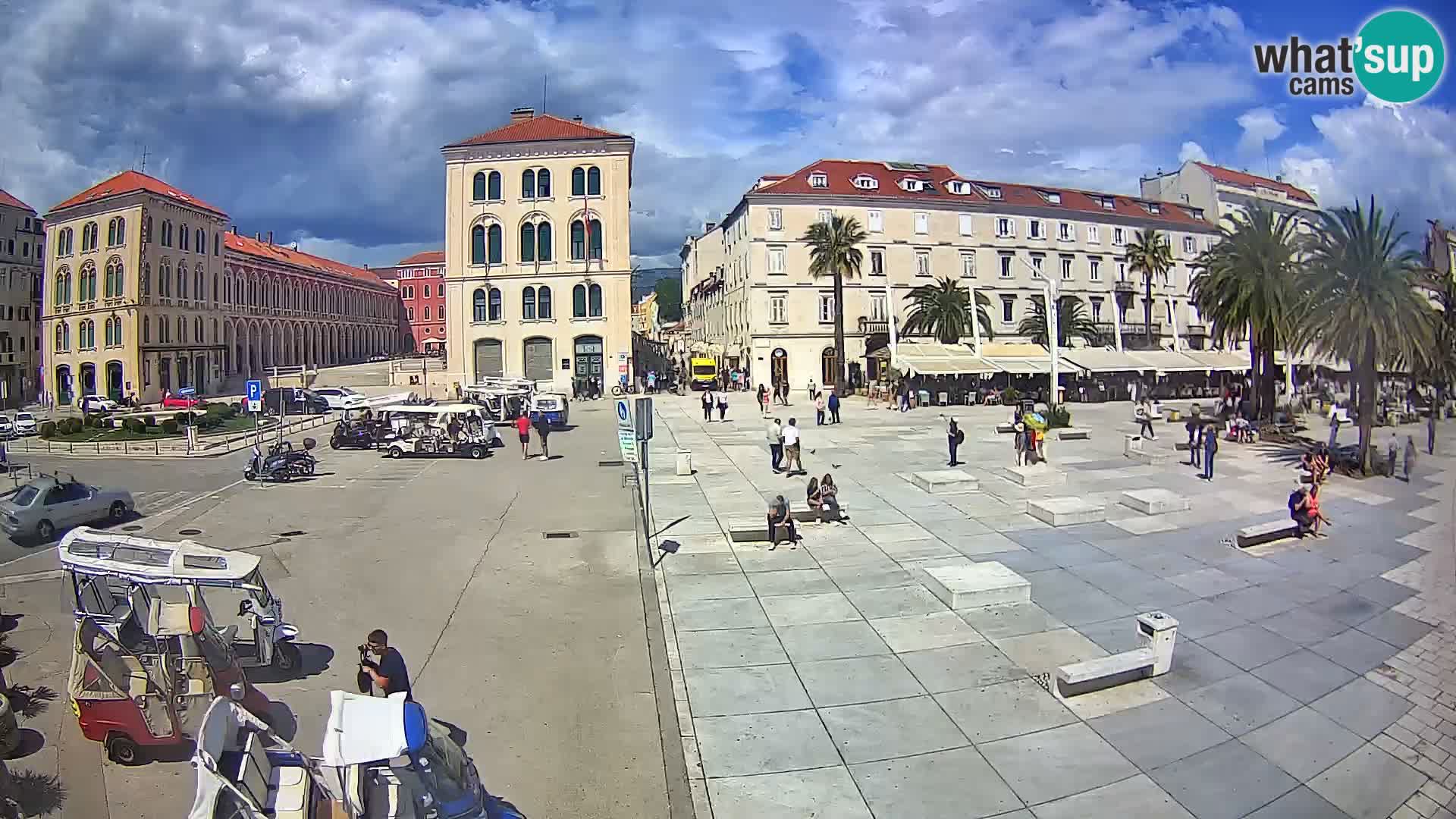 Webcam Split Riva – Prokurative | Trg Republike