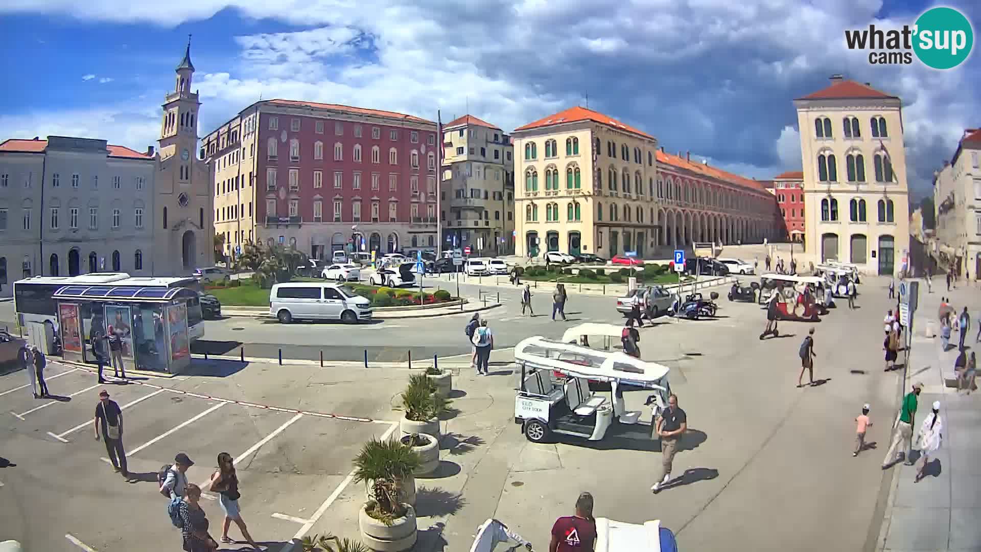 Split kamera Riva – Prokurative | Trg Republike