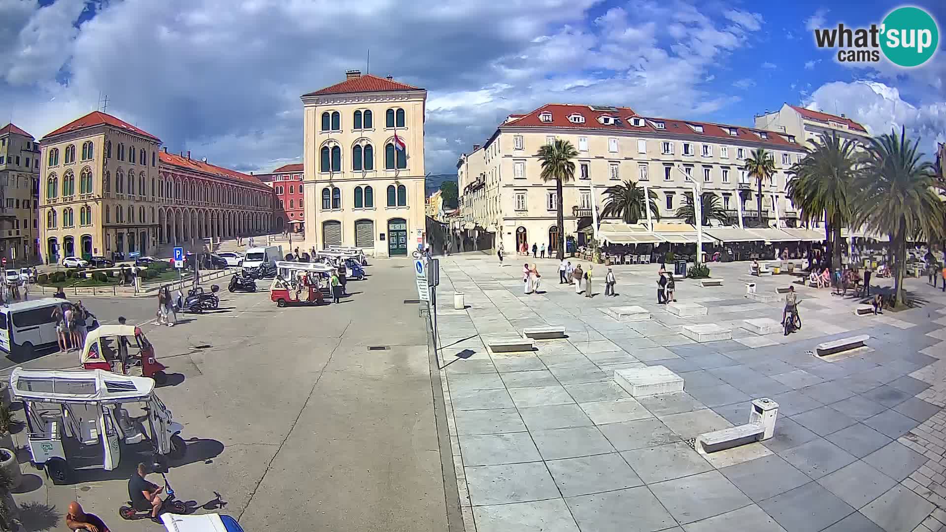 Webcam Split Riva – Prokurative | Trg Republike