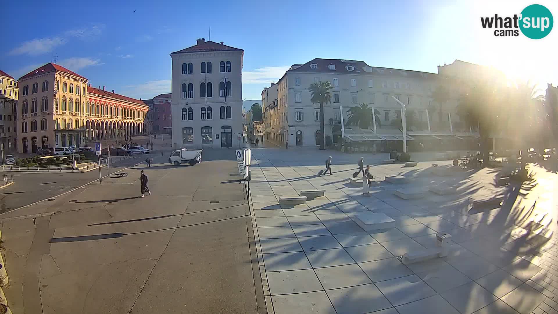 Webcam Spalato Riva – Prokurative | Piazza della Republika