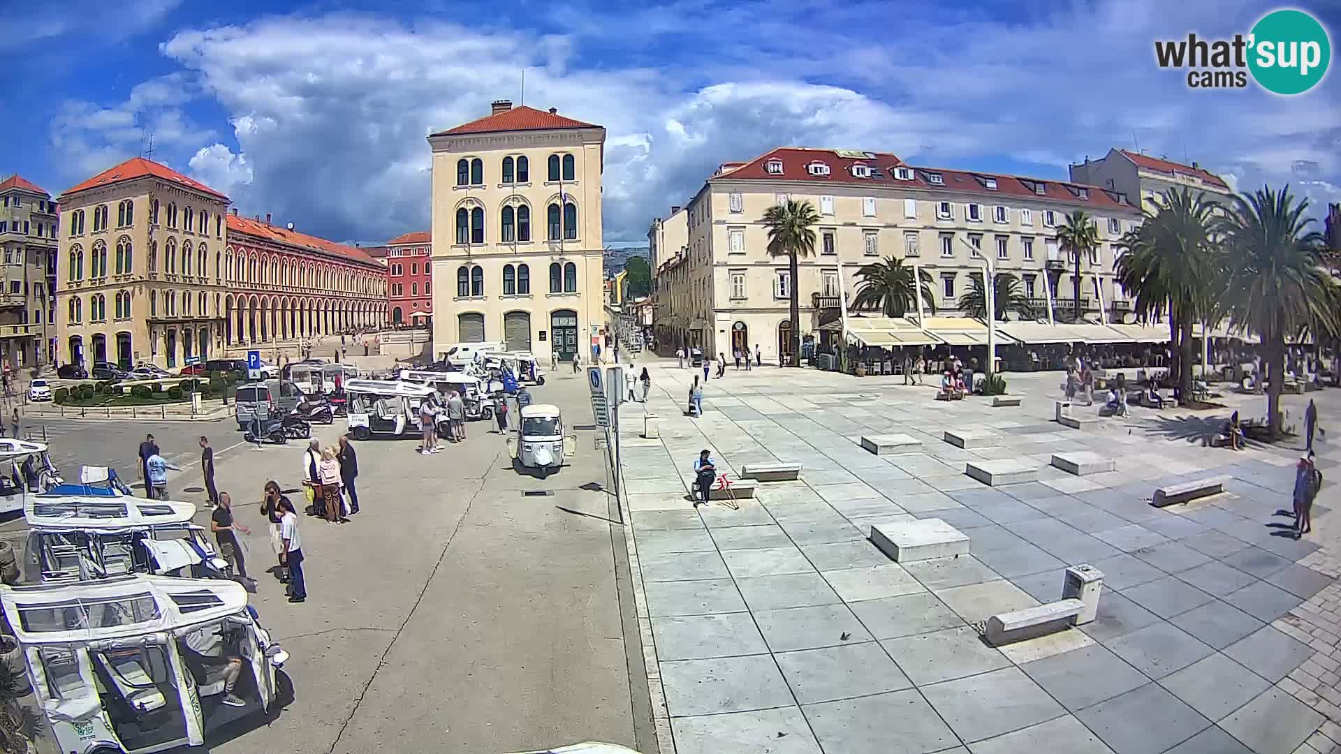 Webcam Split Riva – Prokurative | Trg Republike