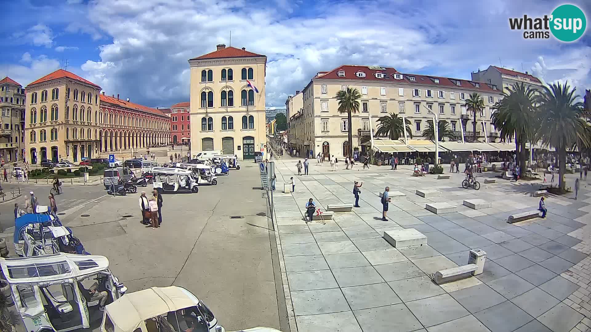 Webcam Split Riva – Prokurative | Trg Republike