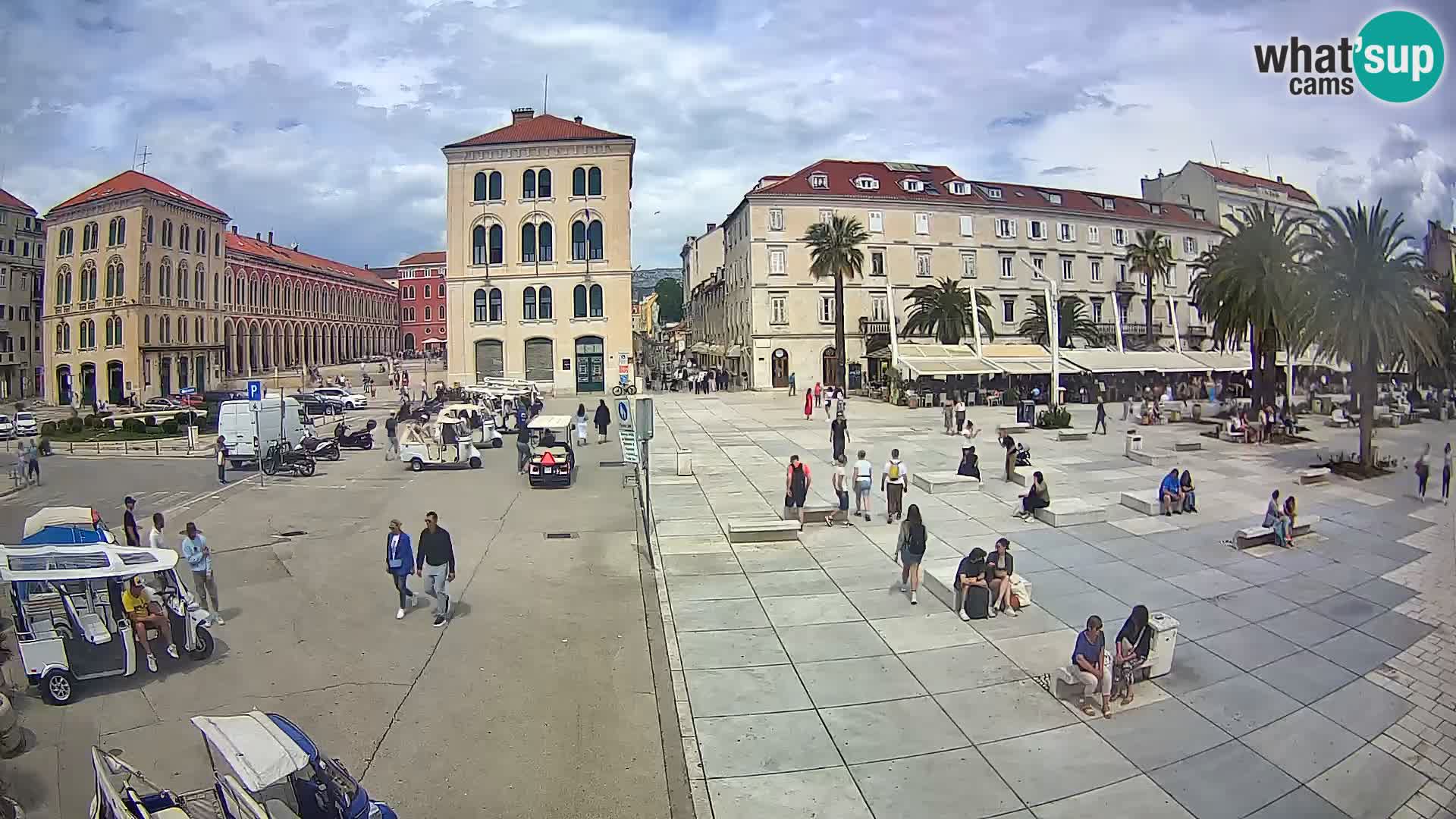 Webcam Split Riva – Prokurative | Trg Republike