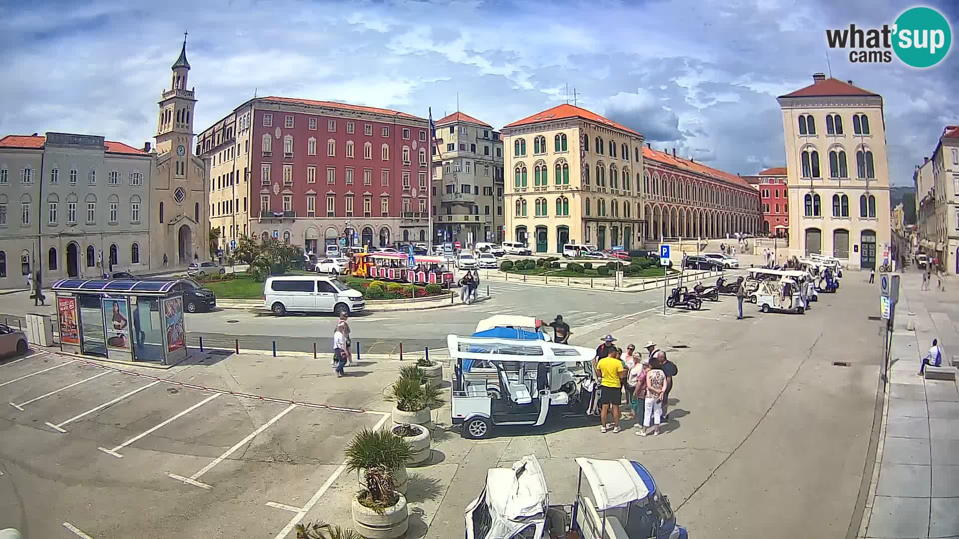 Webcam Split Riva – Prokurative | Plaza de la República