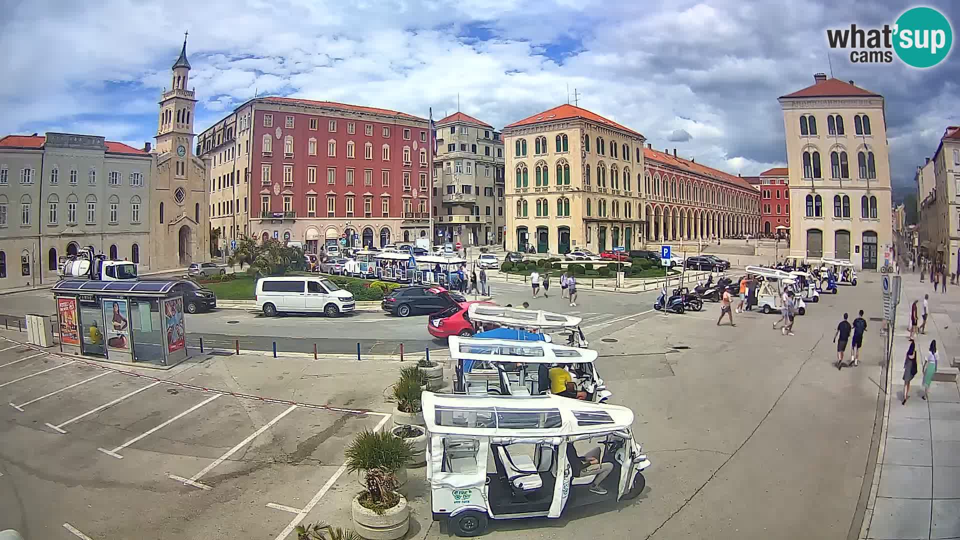 Webcam Split Riva – Prokurative | Trg Republike