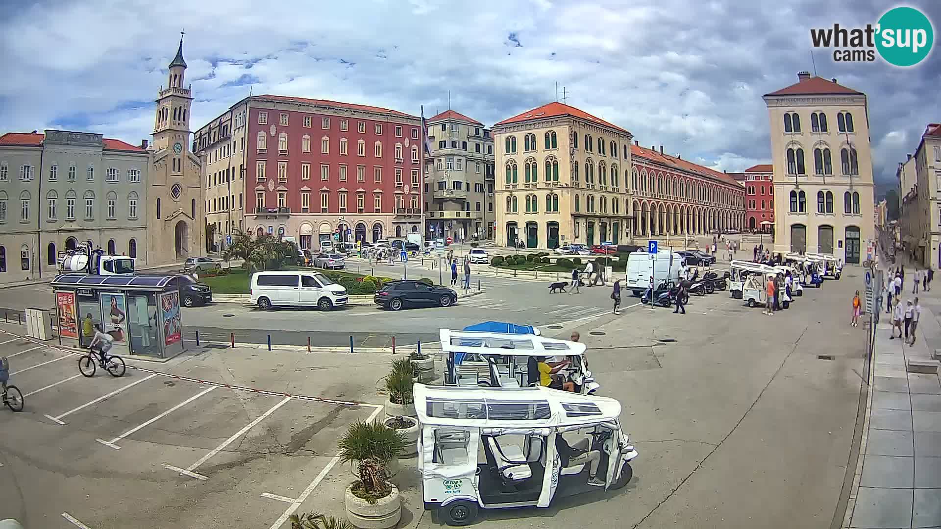 Webcam Spalato Riva – Prokurative | Piazza della Republika