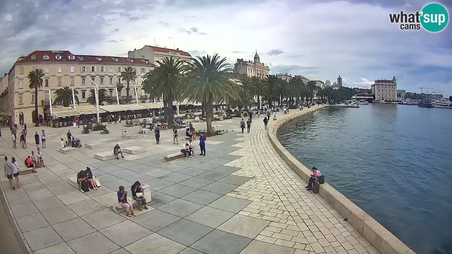 Webcam Split Riva – Prokurative | Trg Republike