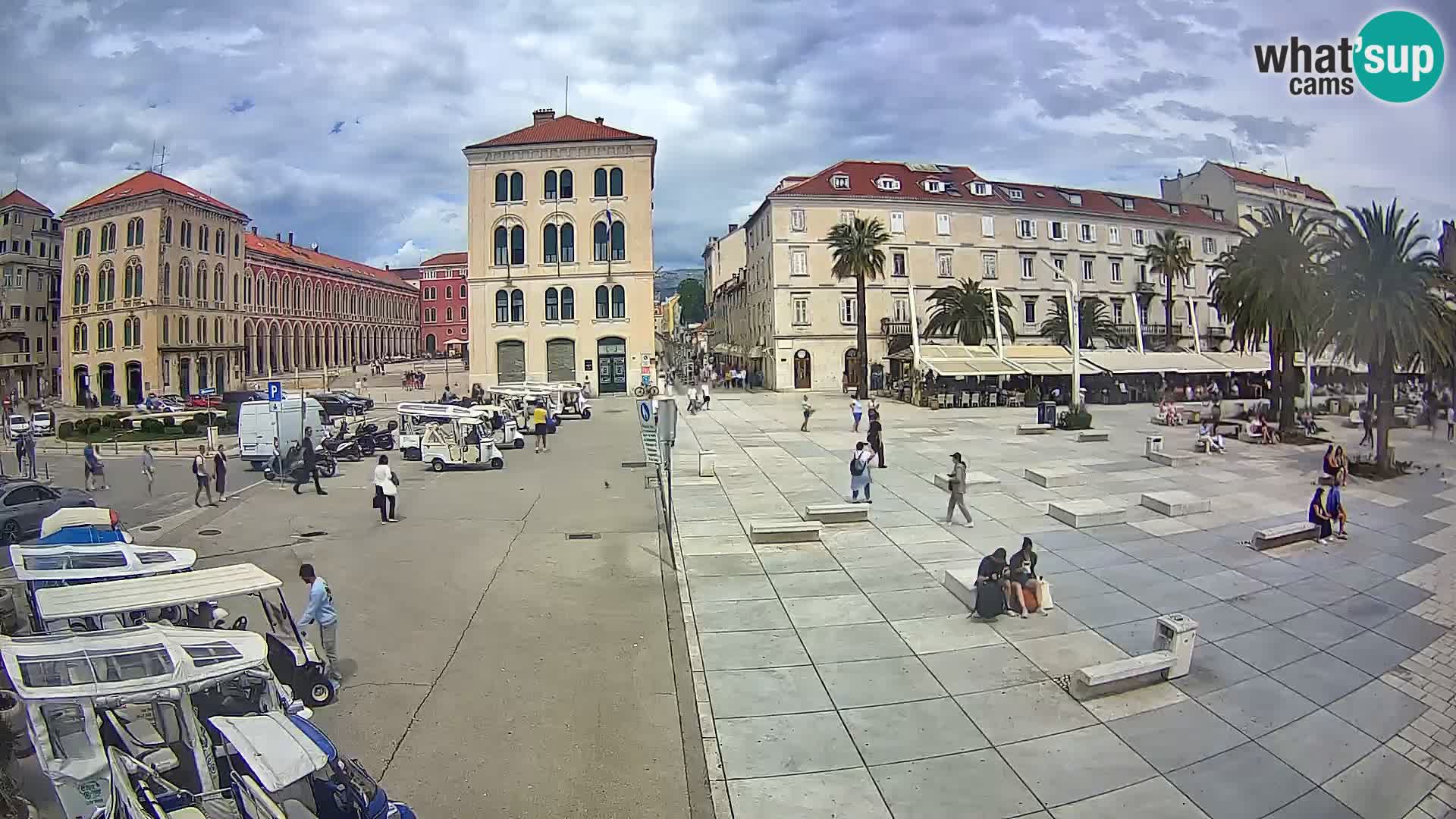 Webcam Split Riva – Prokurative | Plaza de la República