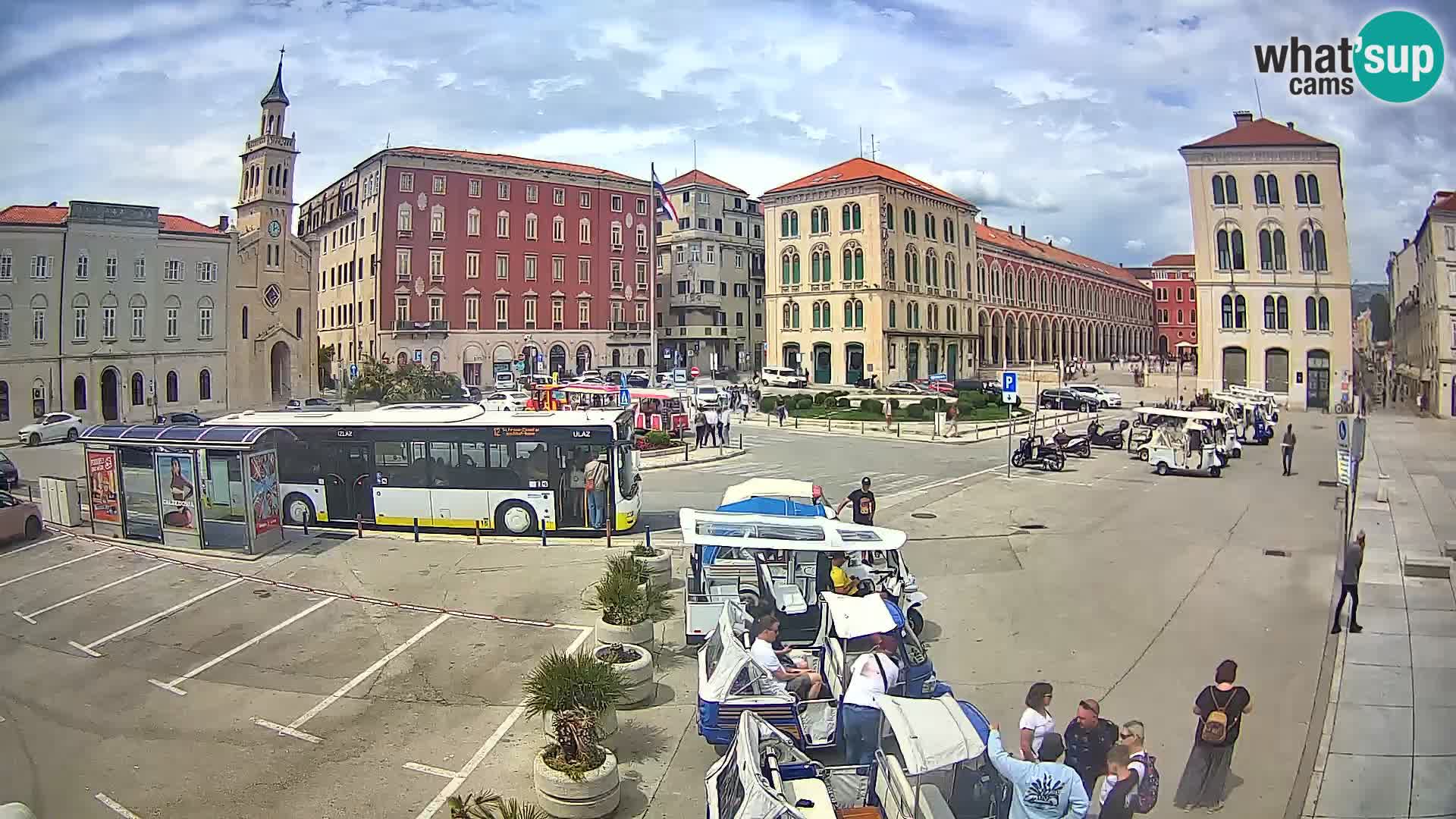 Live kamera Split Riva – Prokurative | Trg Republike