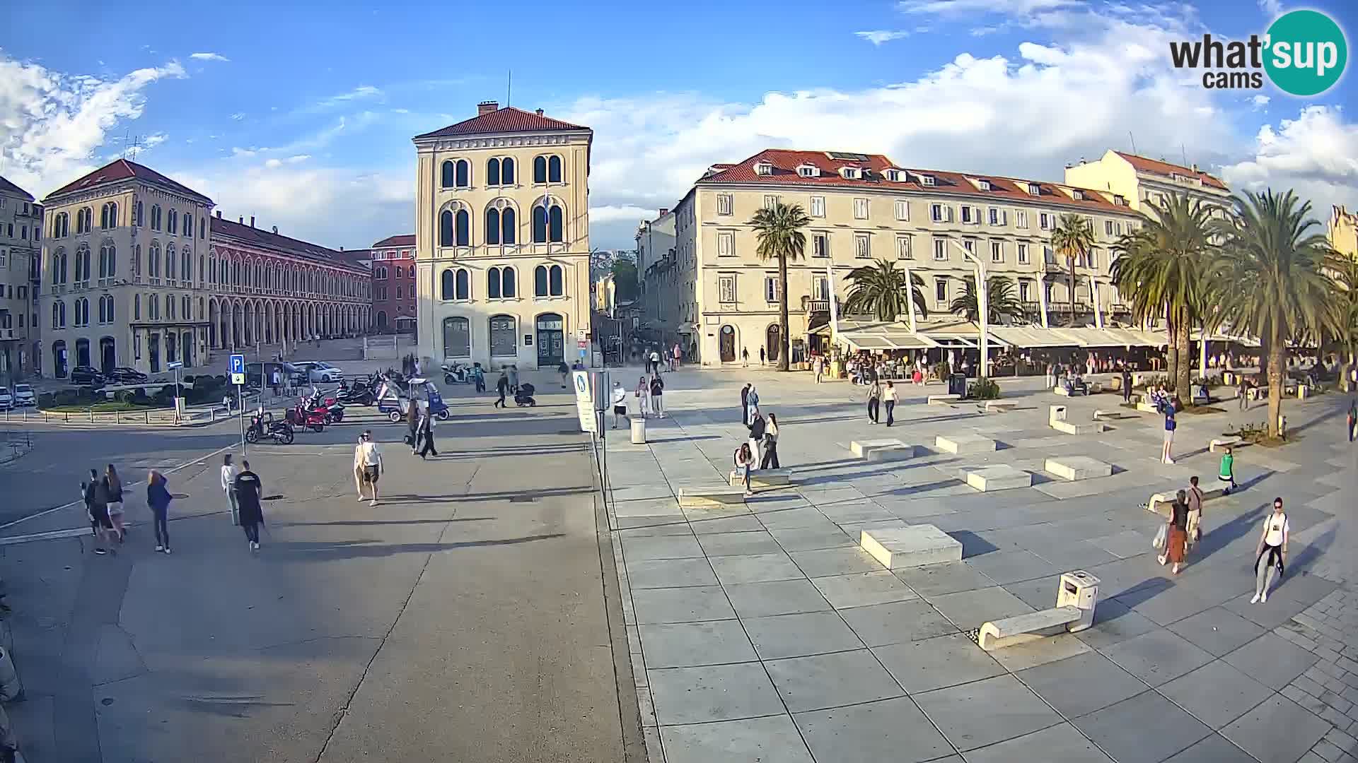 Live kamera Split Riva – Prokurative | Trg Republike