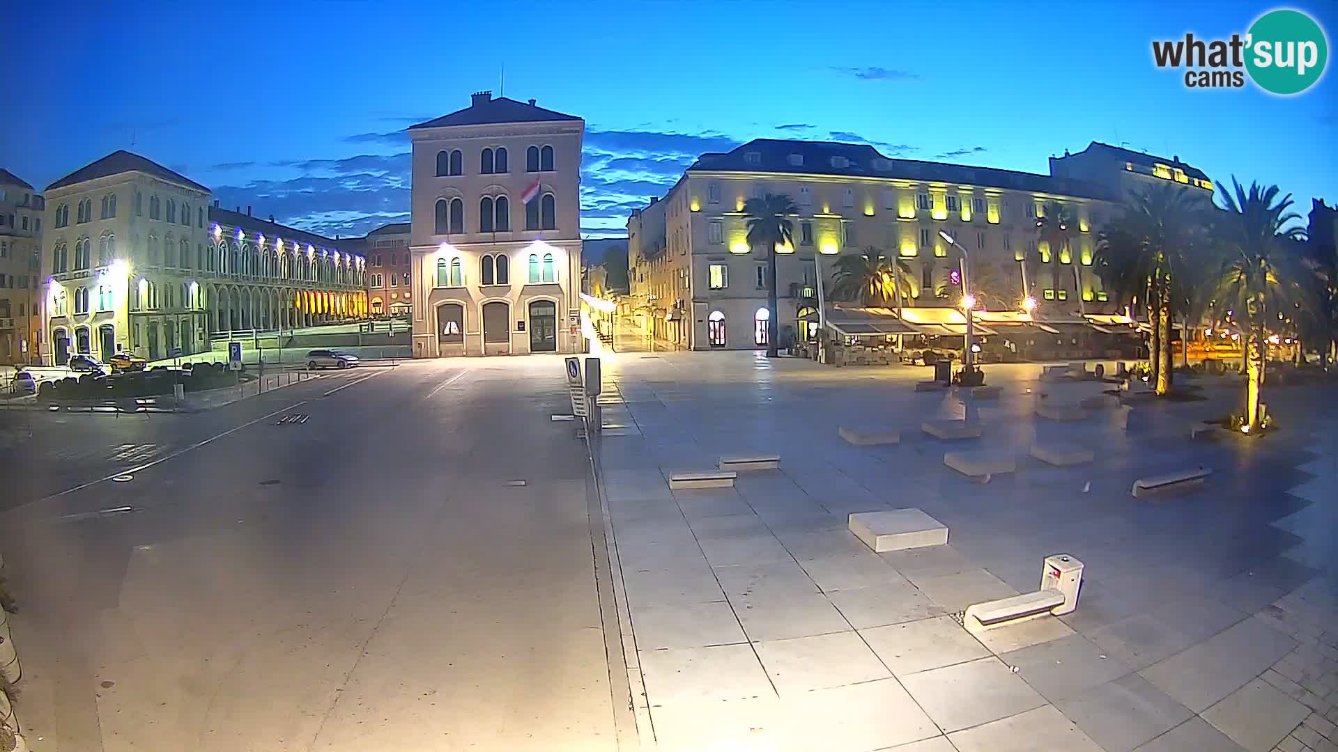 Webcam Spalato Riva – Prokurative | Piazza della Republika