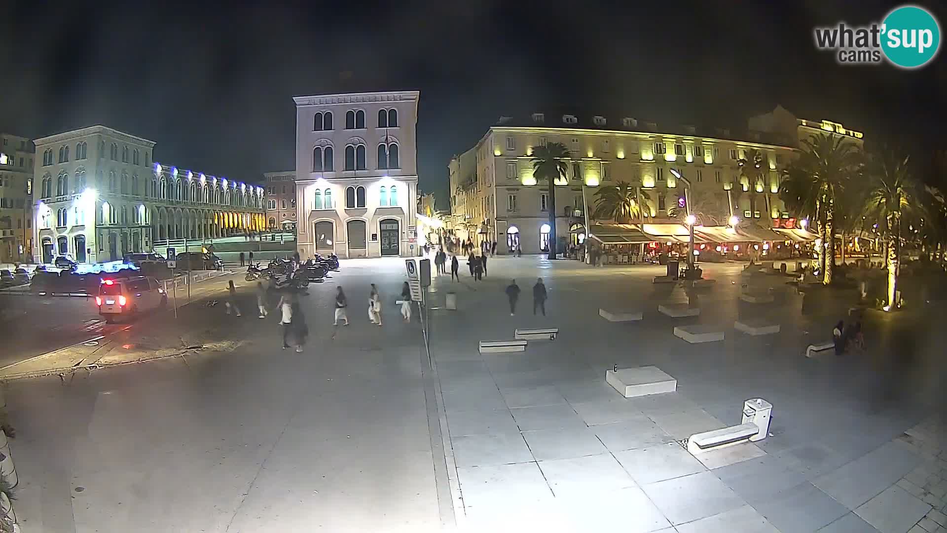 Webcam Split Riva – Prokurative | Trg Republike