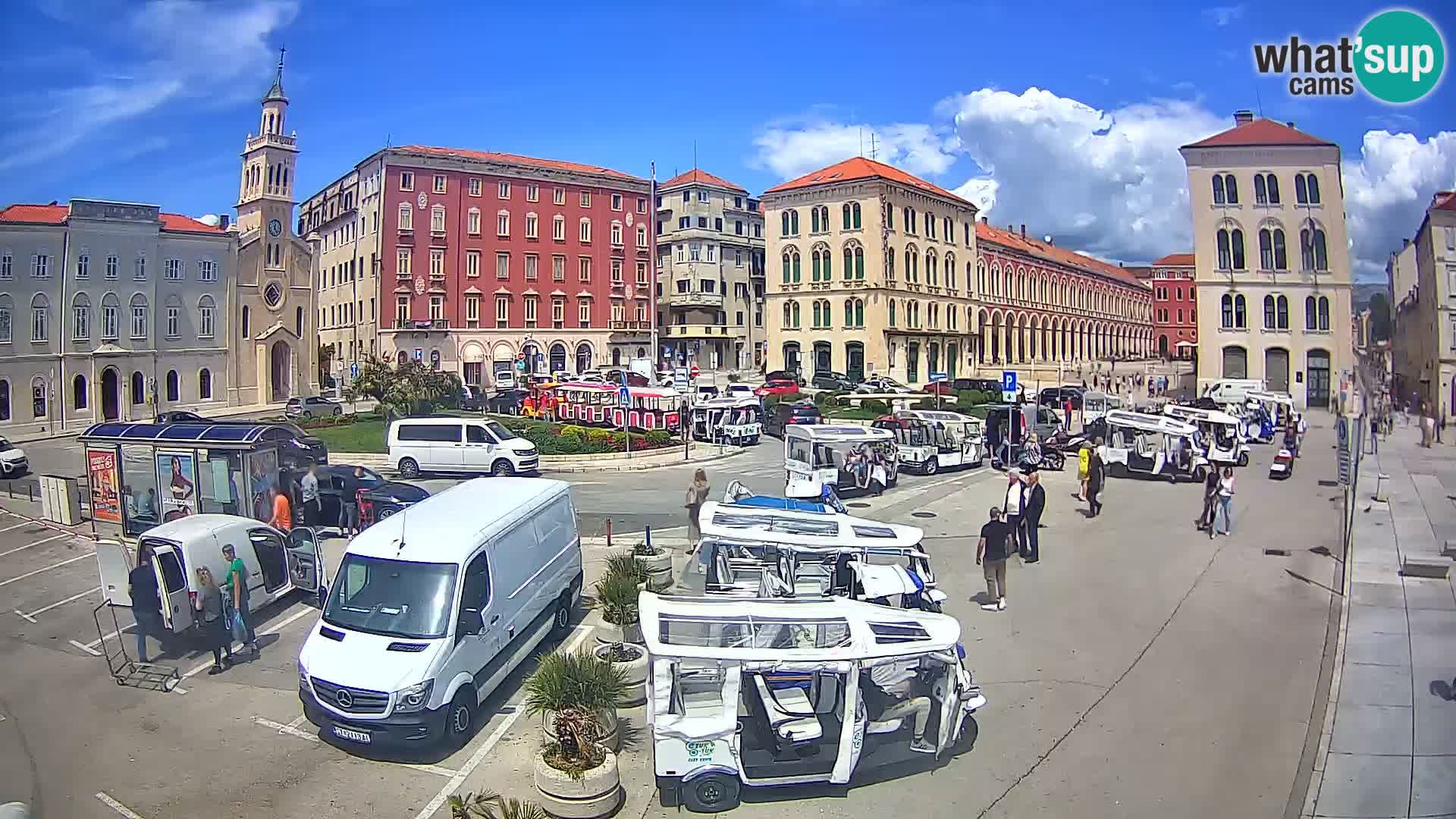 Webcam Split Riva – Prokurative | Trg Republike