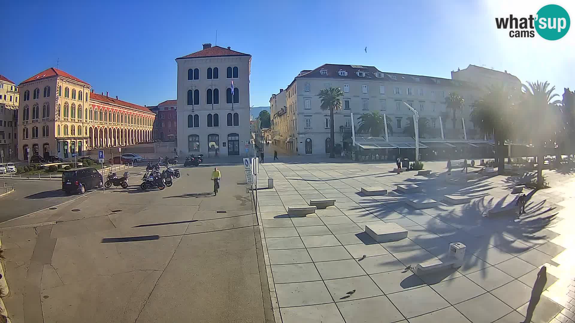 Webcam Split Riva – Prokurative | Trg Republike