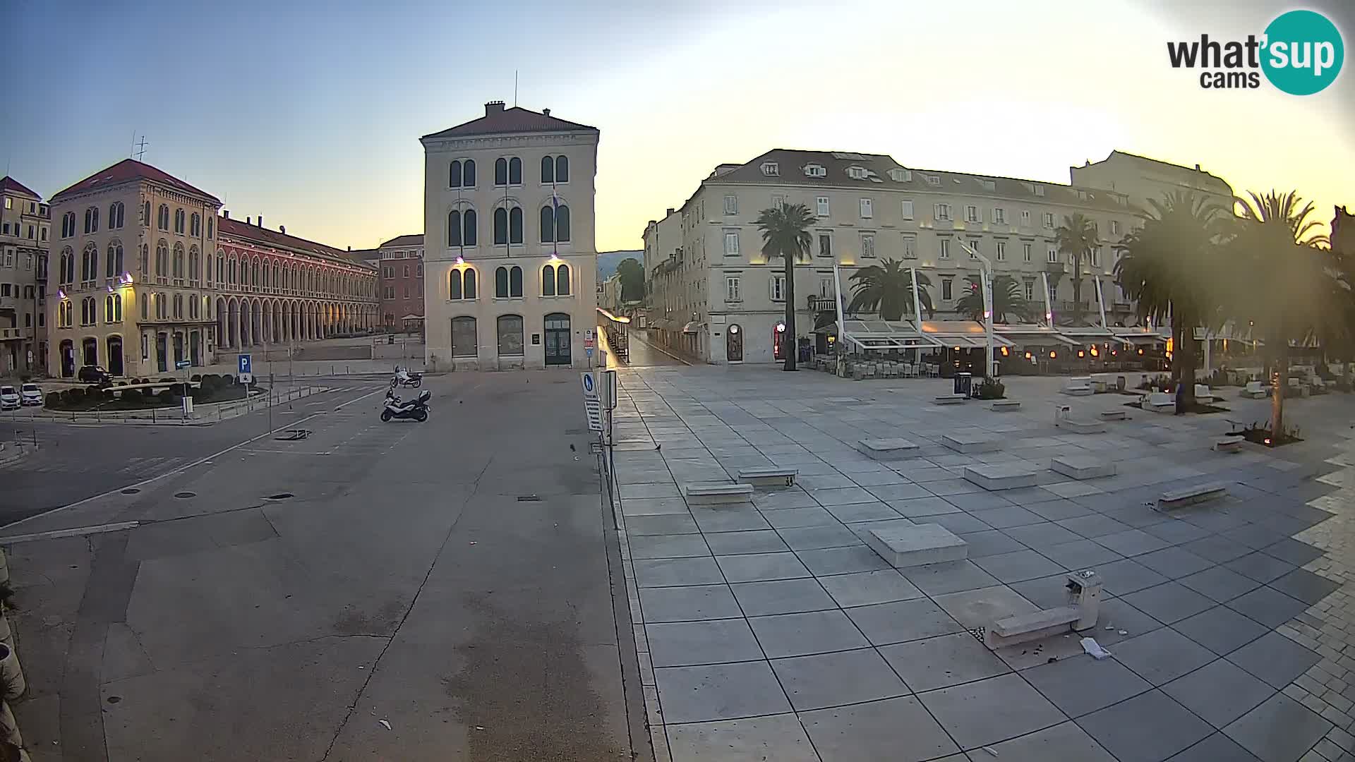 Webcam Spalato Riva – Prokurative | Piazza della Republika