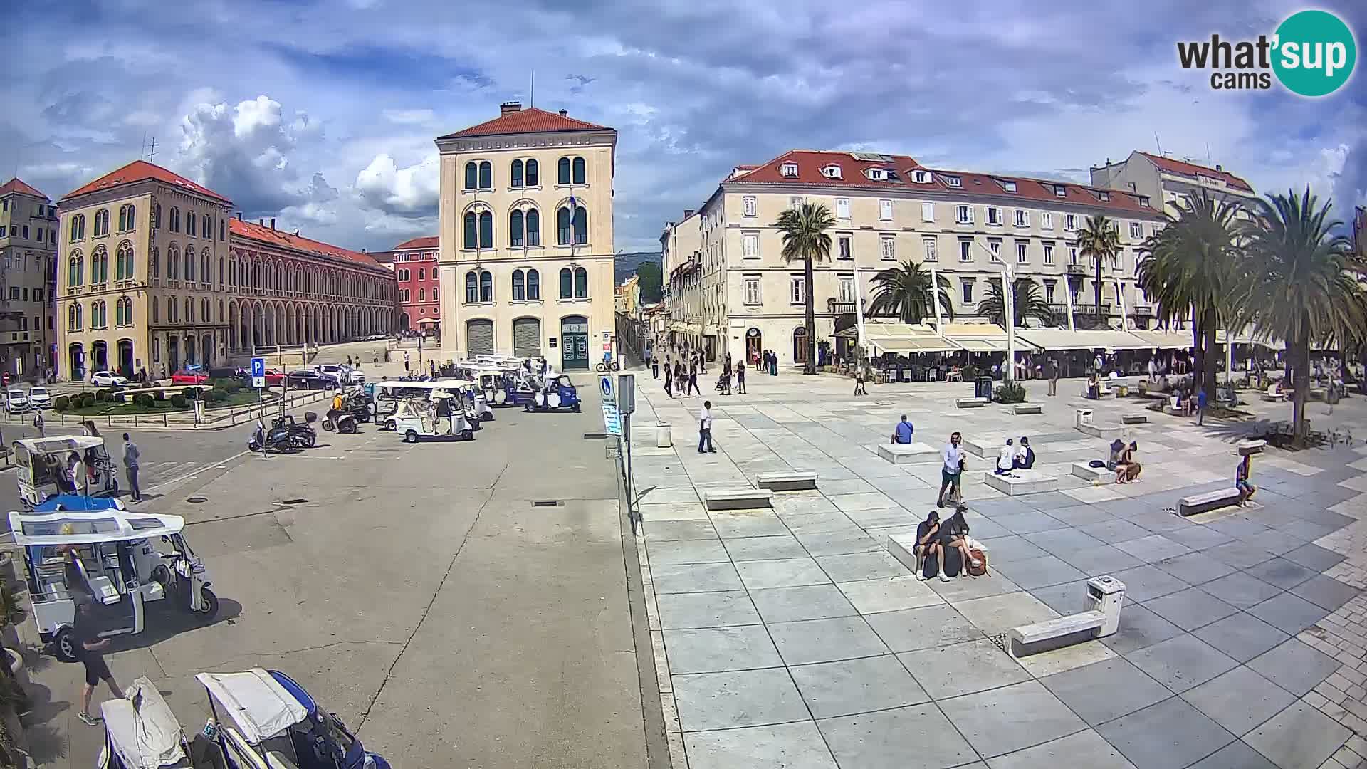 Webcam Split Riva – Prokurative | Trg Republike