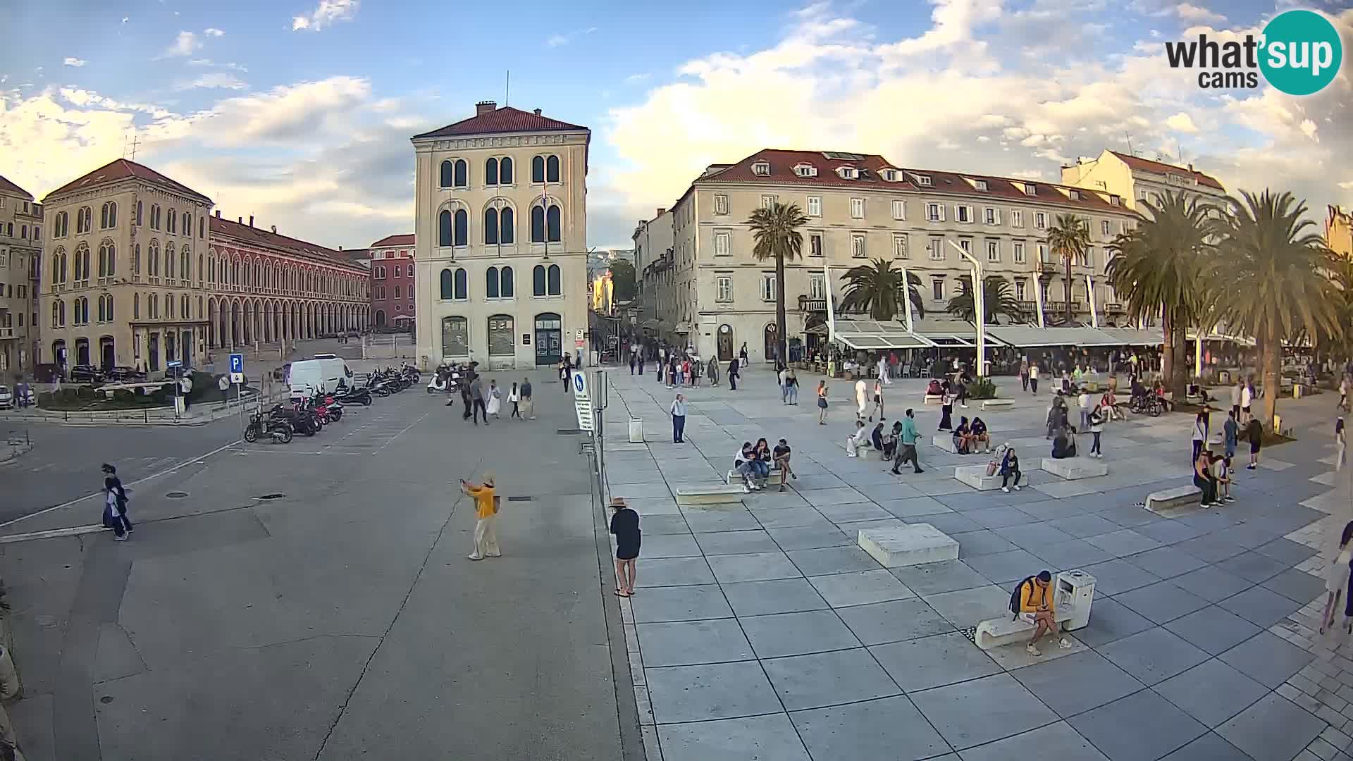 Webcam Split Riva – Prokurative | Plaza de la República