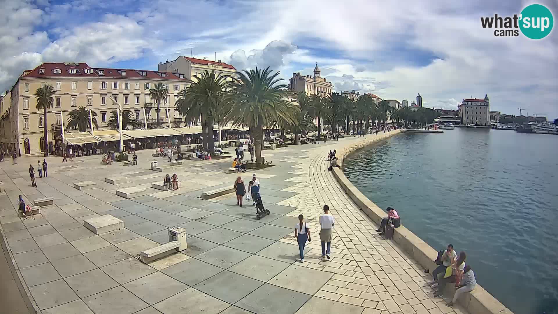 Live kamera Split Riva – Prokurative | Trg Republike