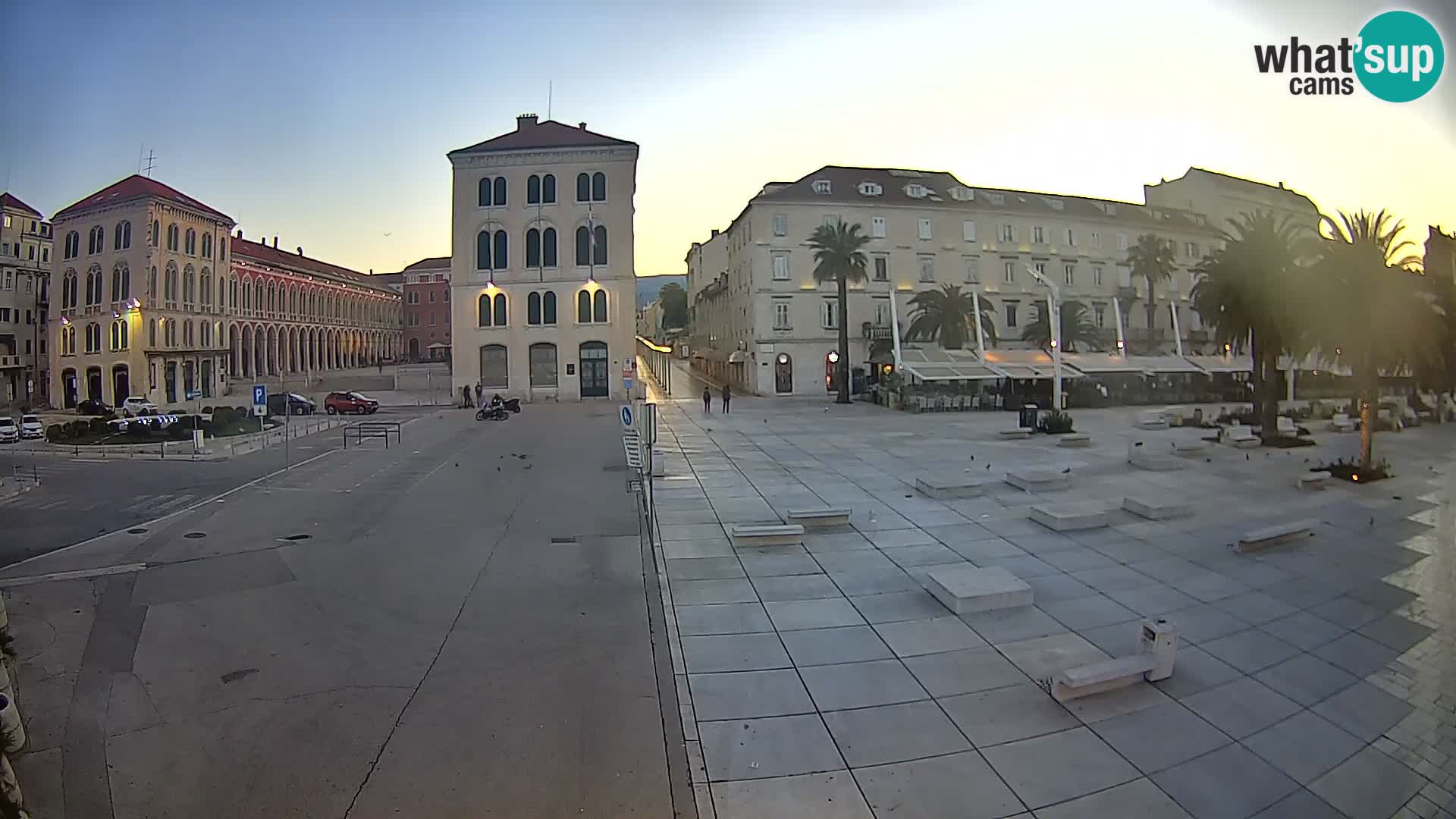 Webcam Split Riva – Prokurative | Trg Republike