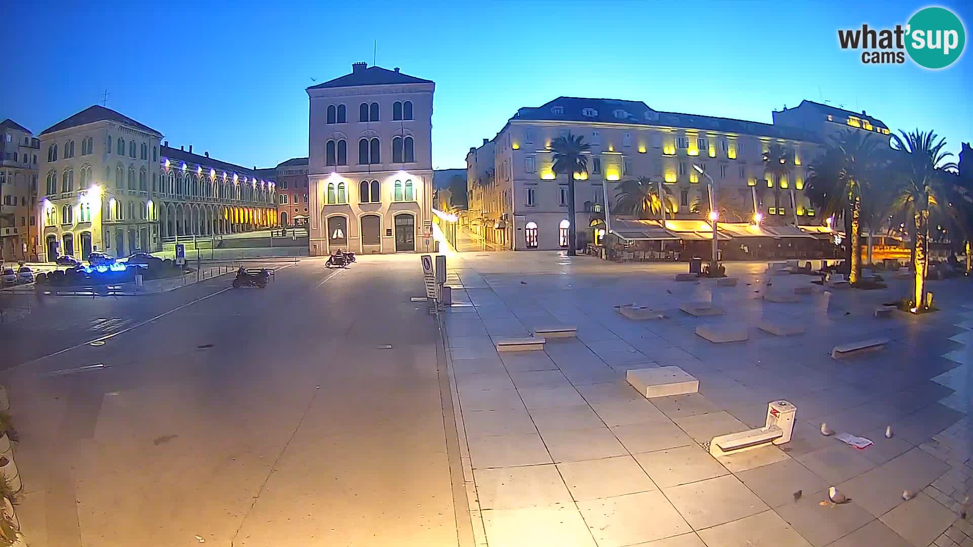 Webcam Spalato Riva – Prokurative | Piazza della Republika