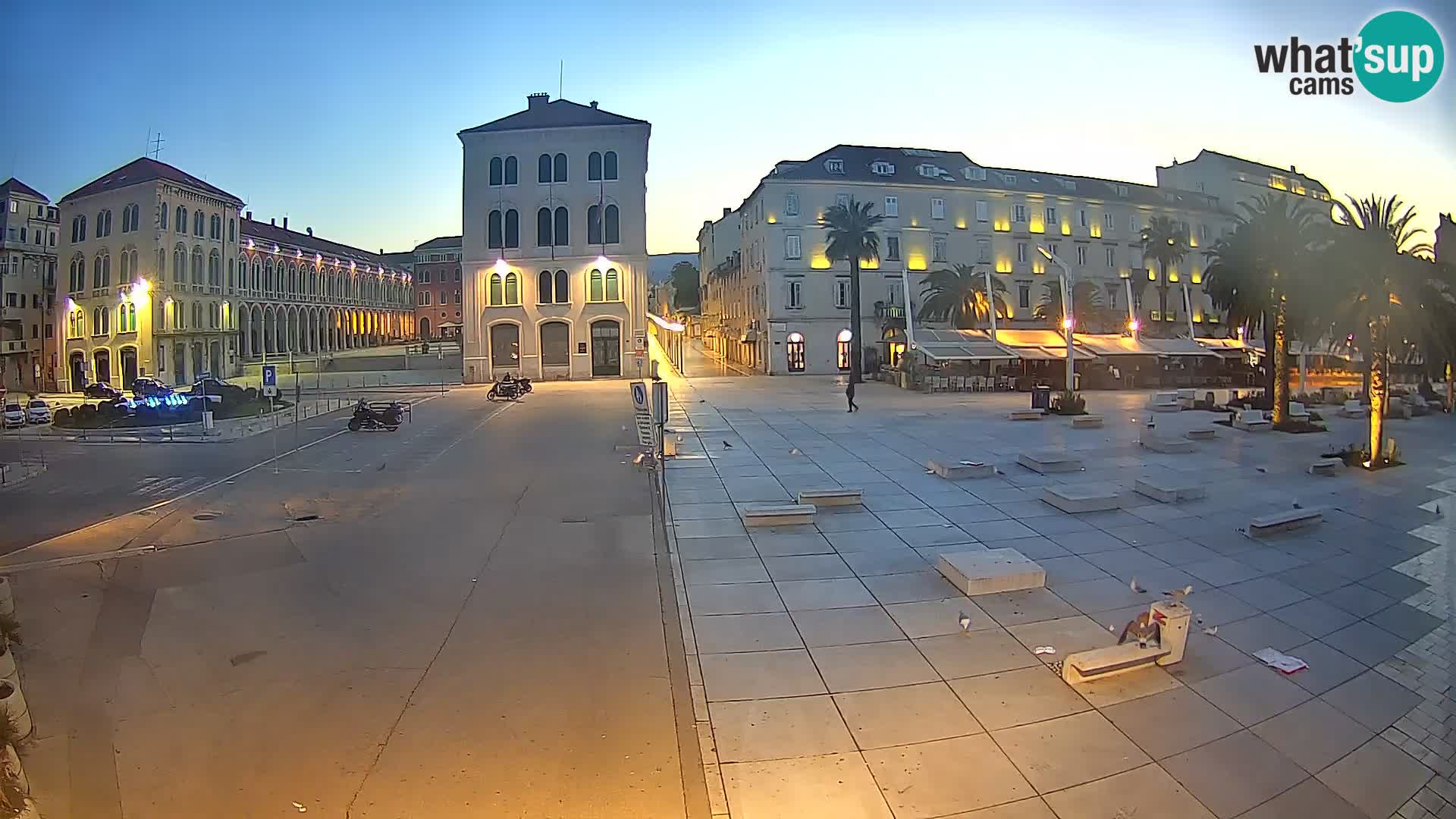 Webcam Spalato Riva – Prokurative | Piazza della Republika
