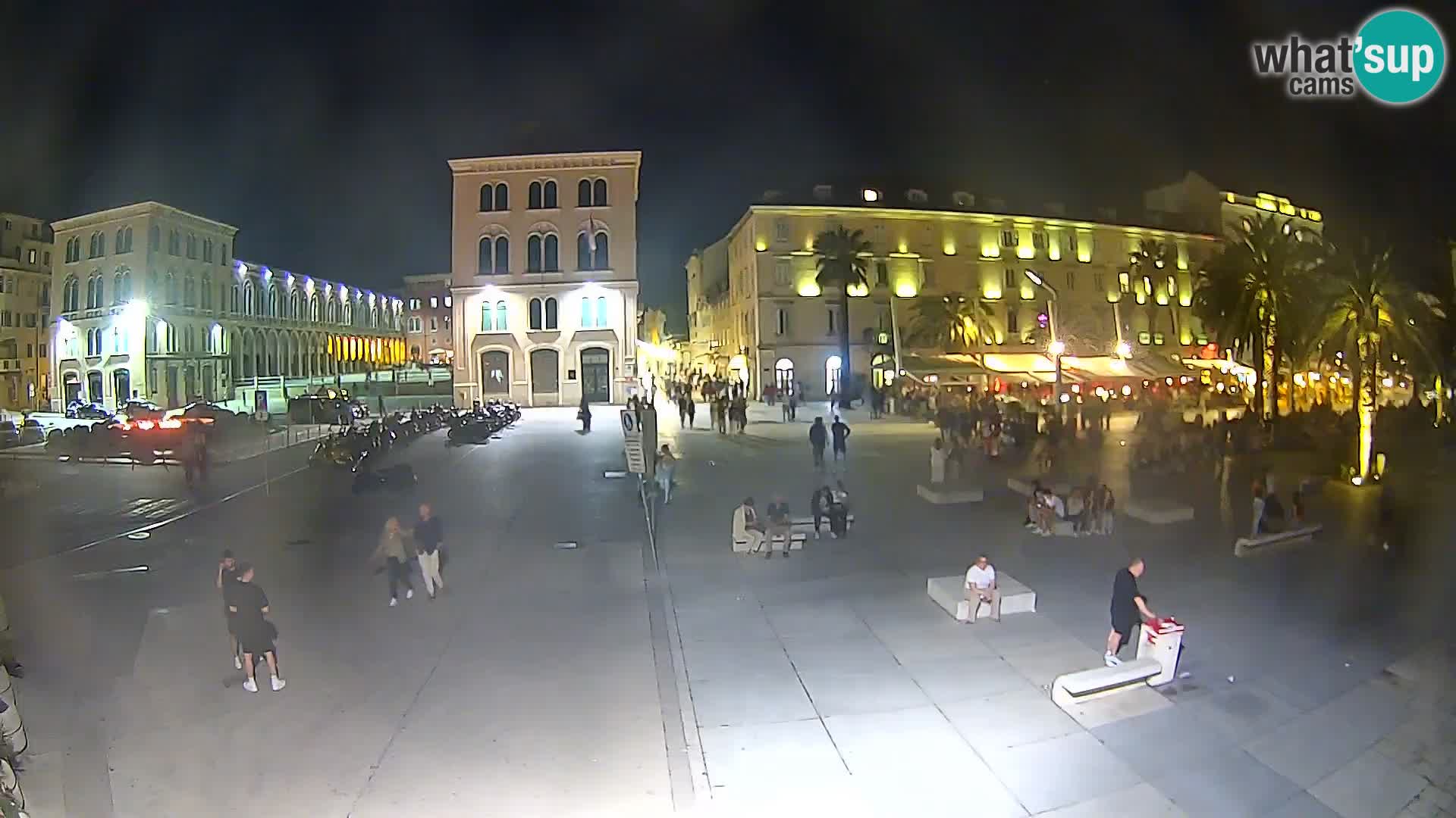 Webcam Split Riva – Prokurative | Trg Republike